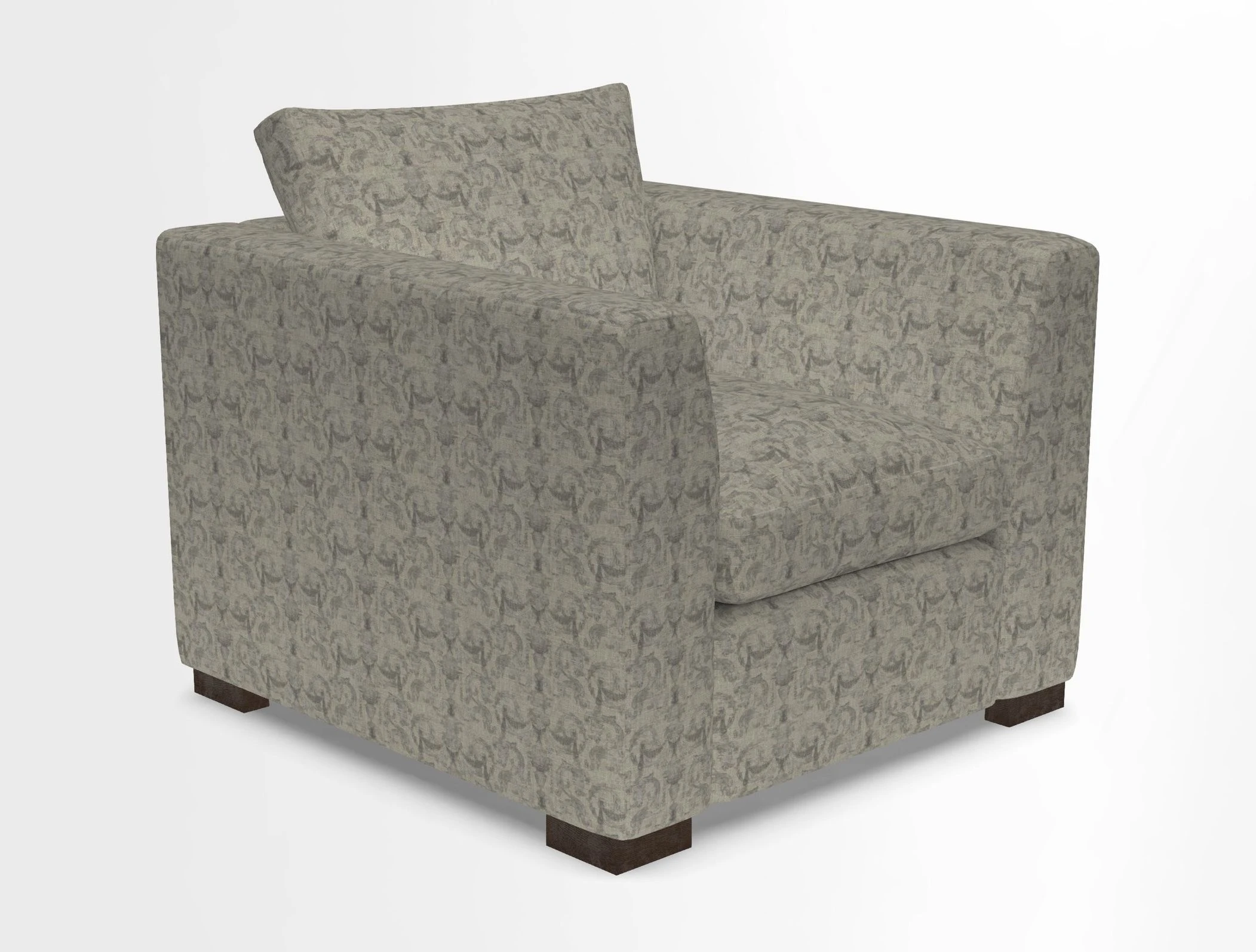 Wadenhoe Chair in Two Tone Plain Biscuit