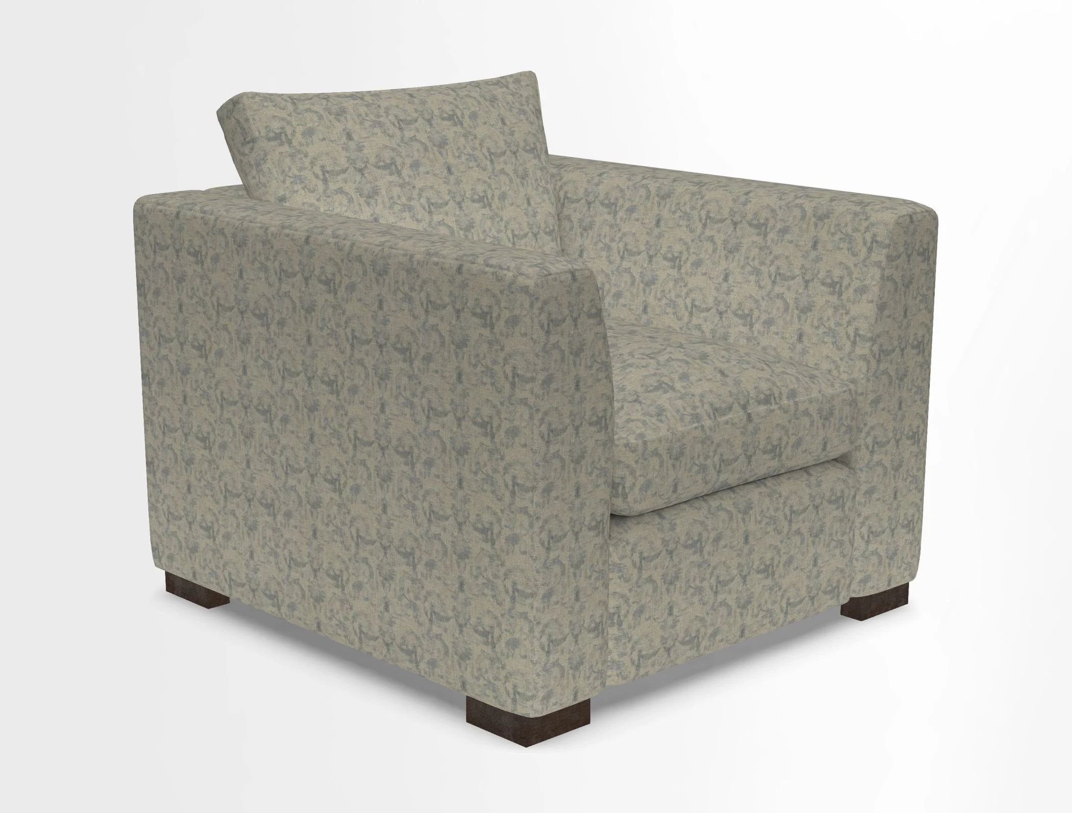 Wadenhoe Chair in Two Tone Plain Biscuit