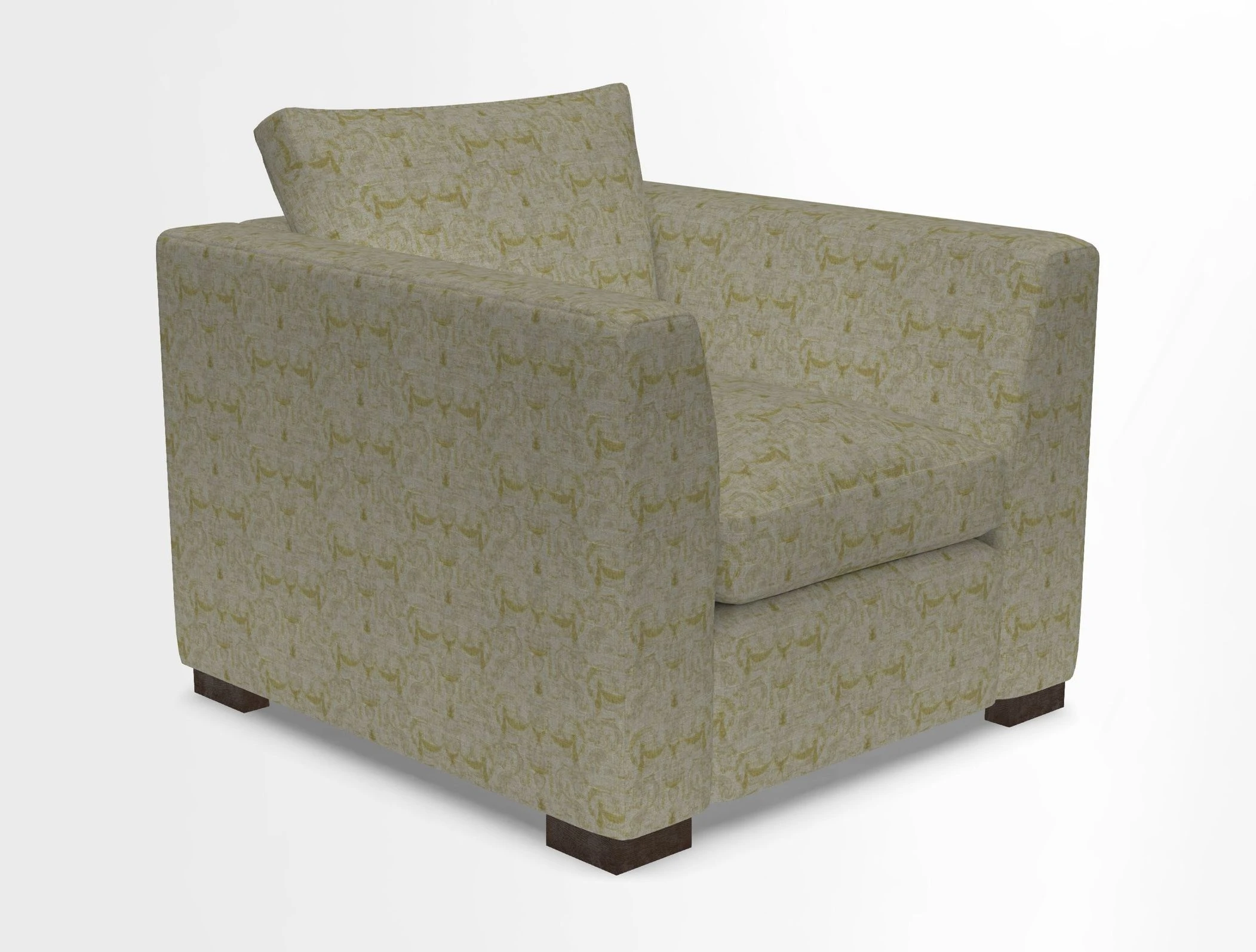 Wadenhoe Chair in Two Tone Plain Biscuit