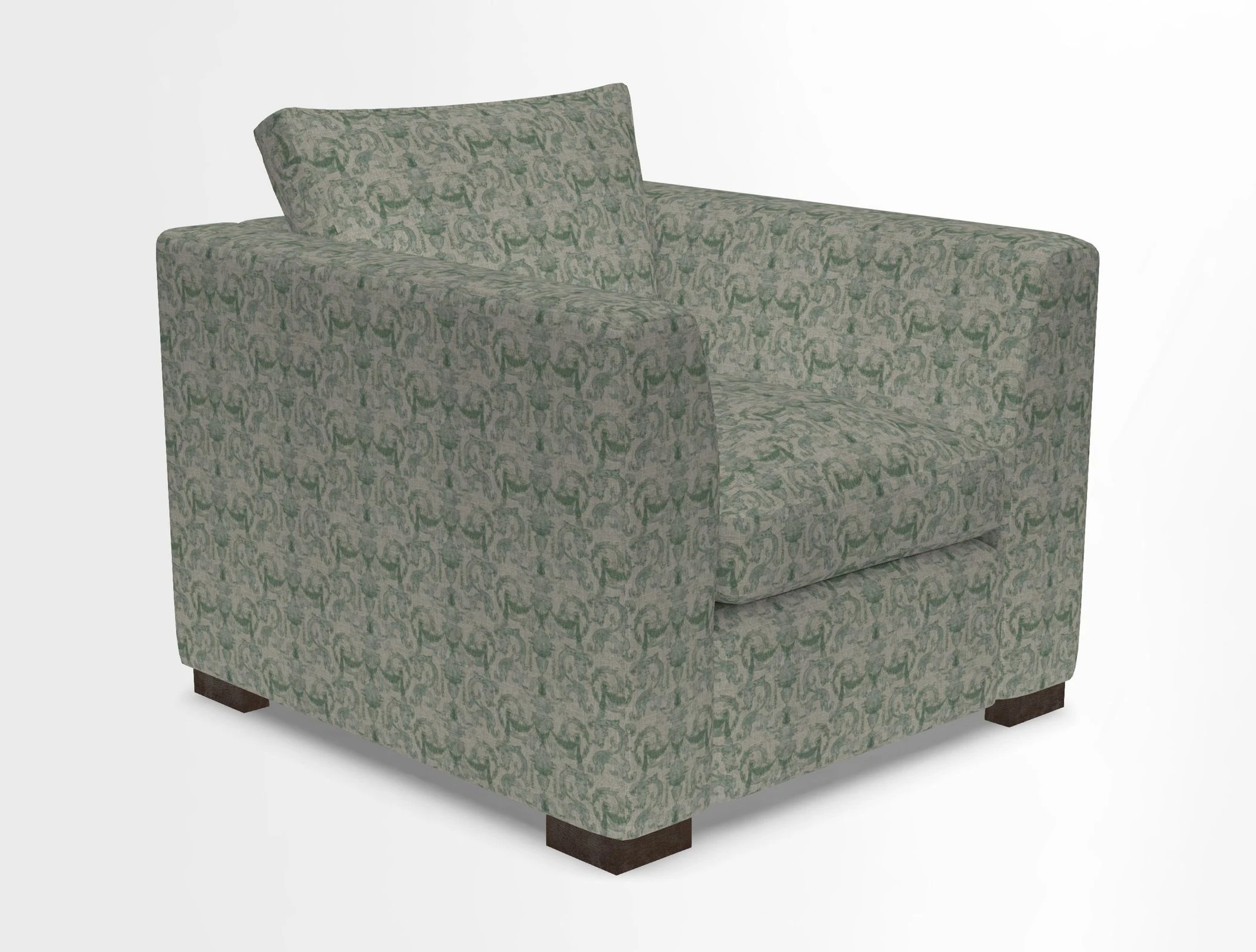 Wadenhoe Chair in Two Tone Plain Biscuit