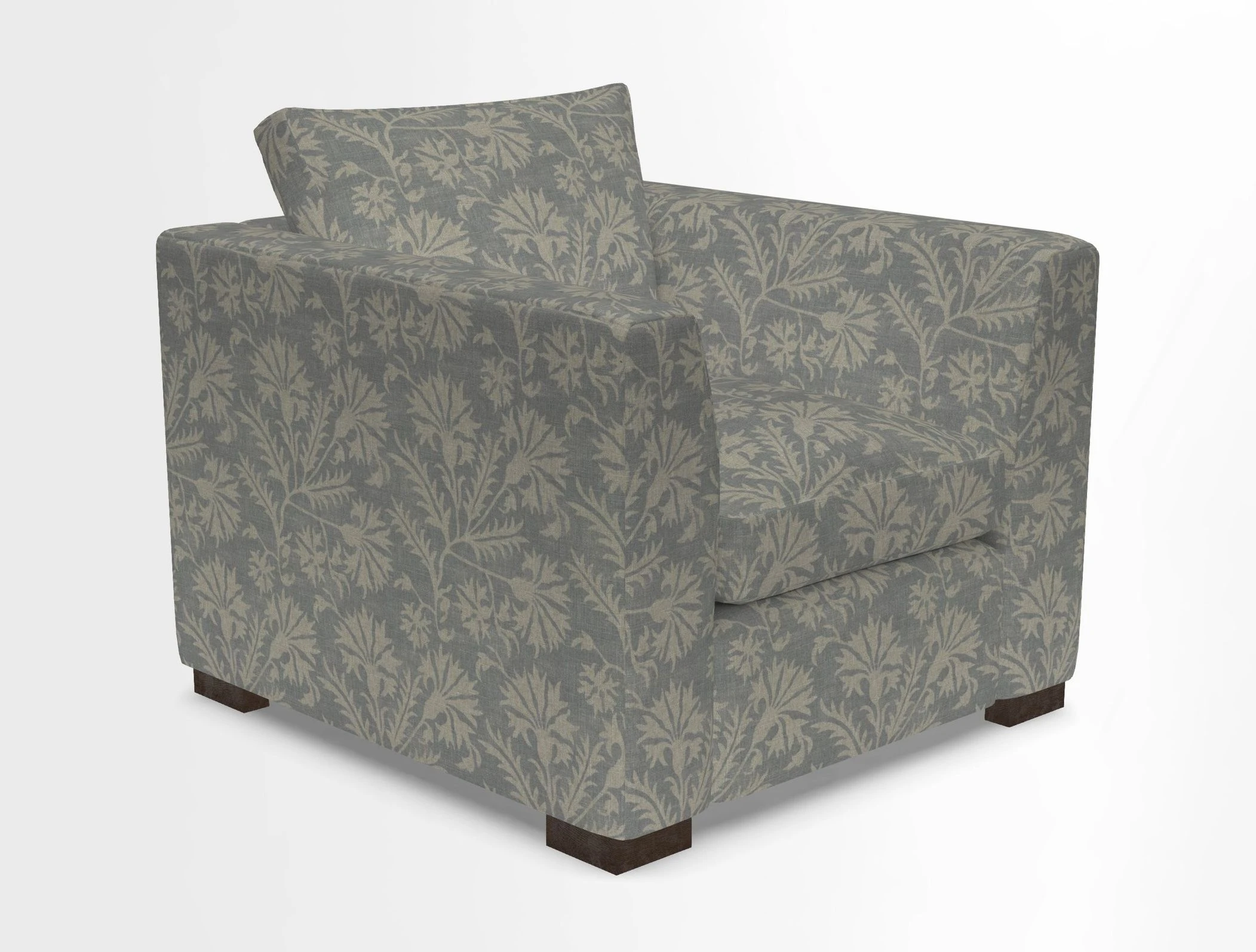 Wadenhoe Chair in Two Tone Plain Biscuit