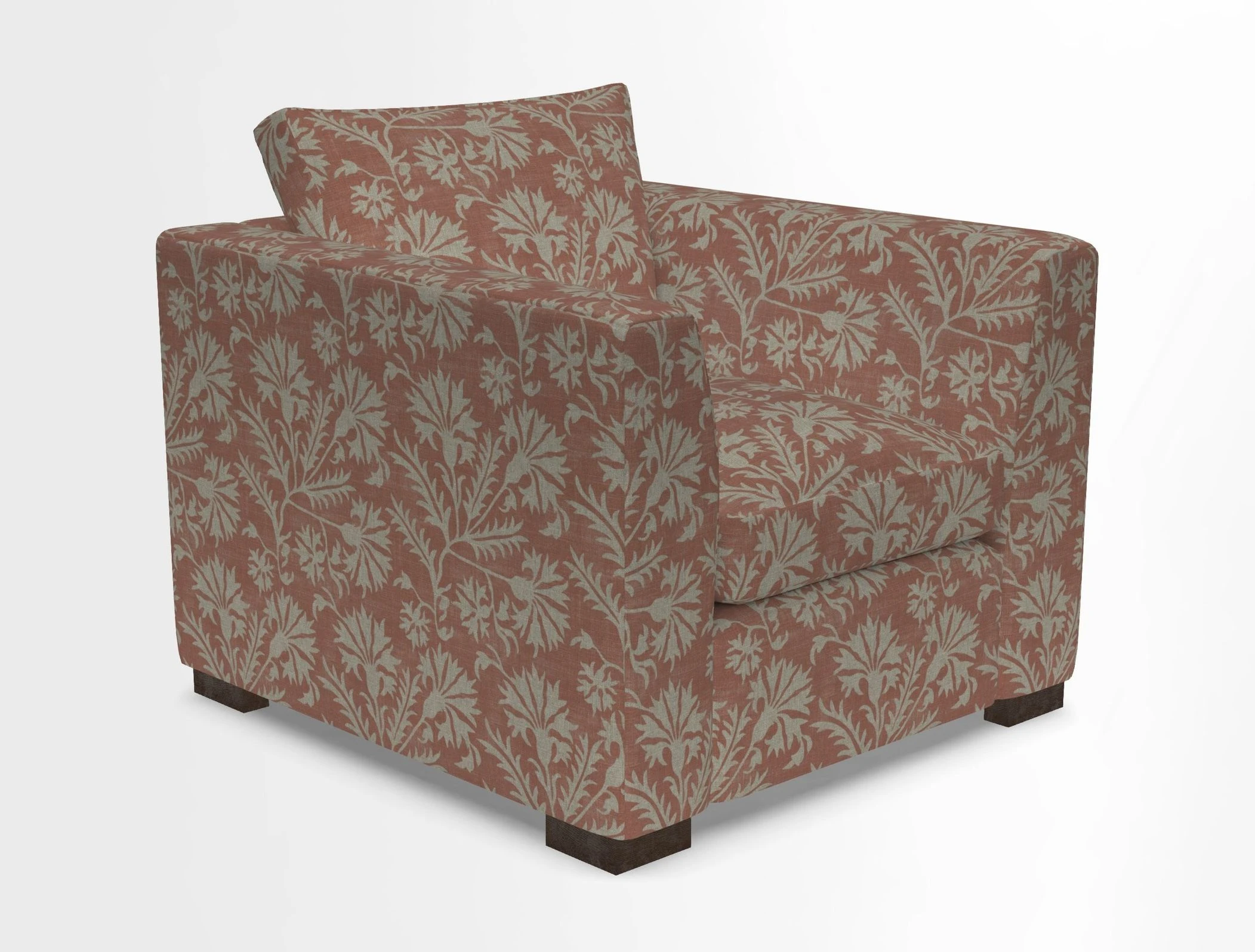 Wadenhoe Chair in Two Tone Plain Biscuit