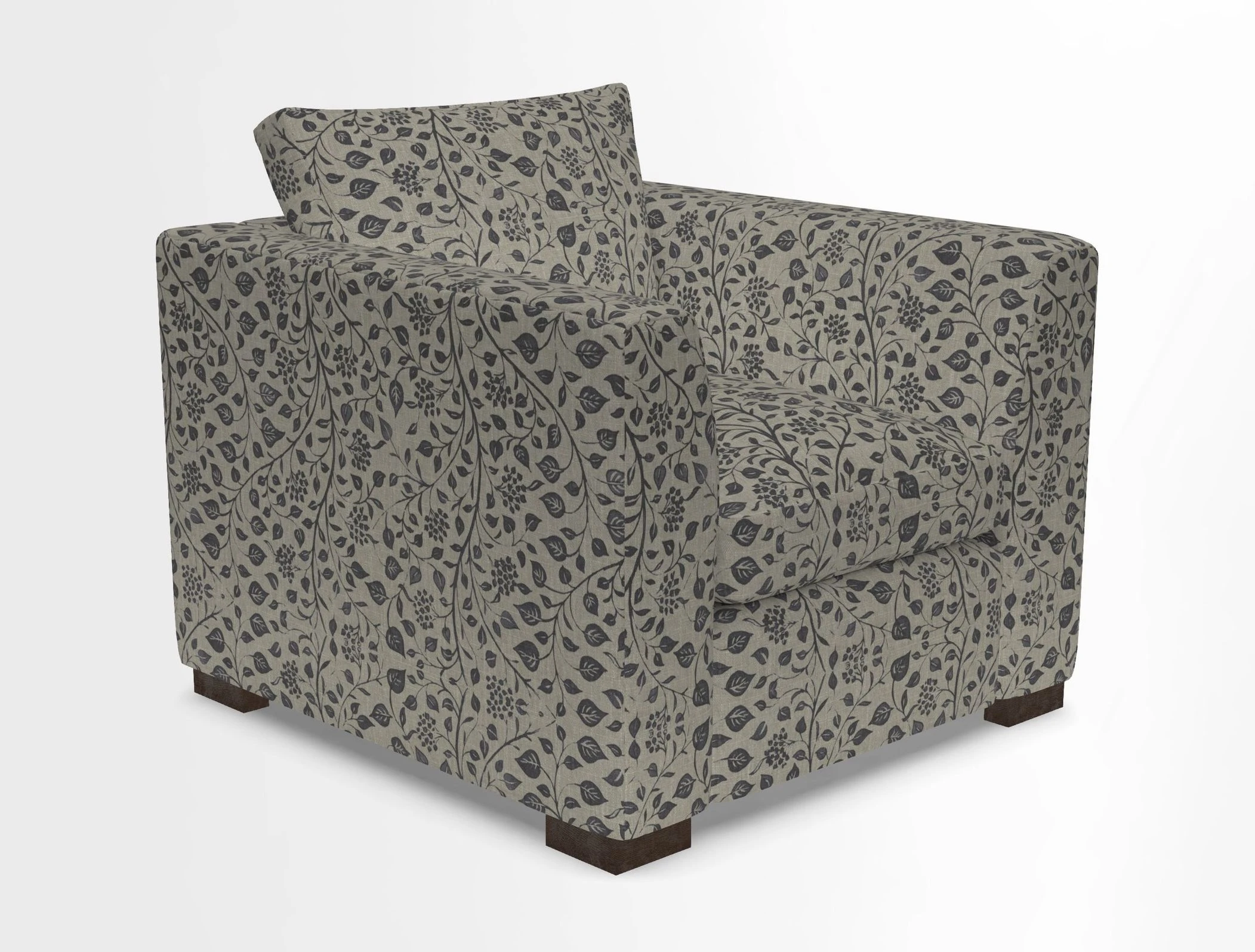 Wadenhoe Chair in Two Tone Plain Biscuit