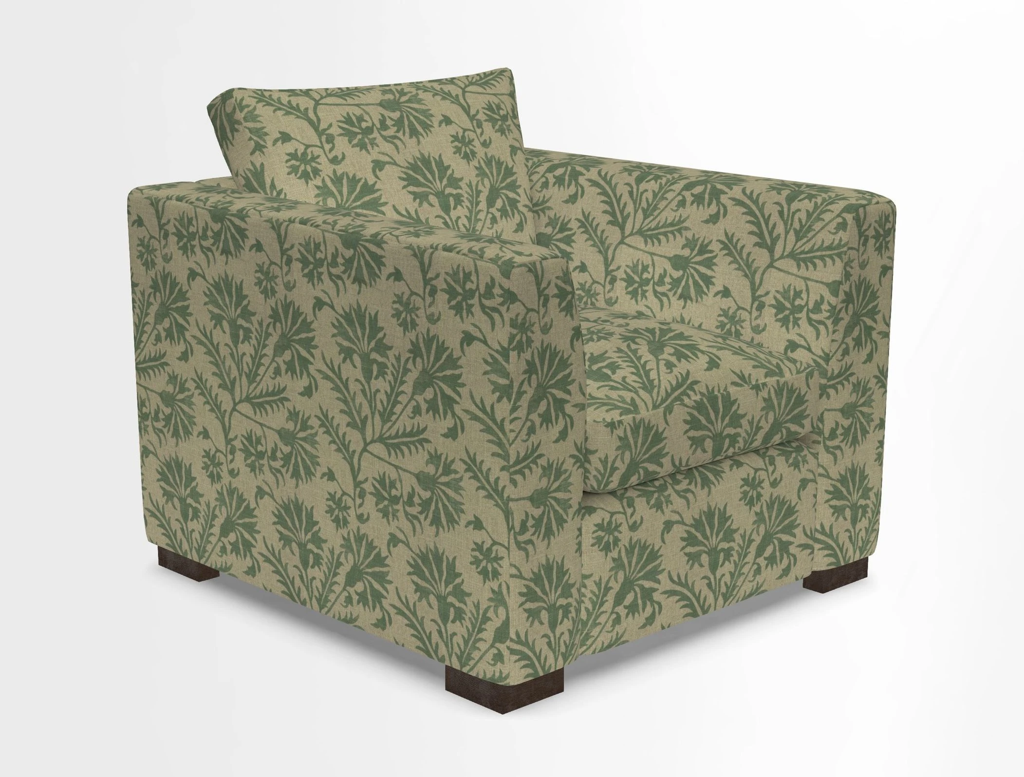 Wadenhoe Chair in Two Tone Plain Biscuit