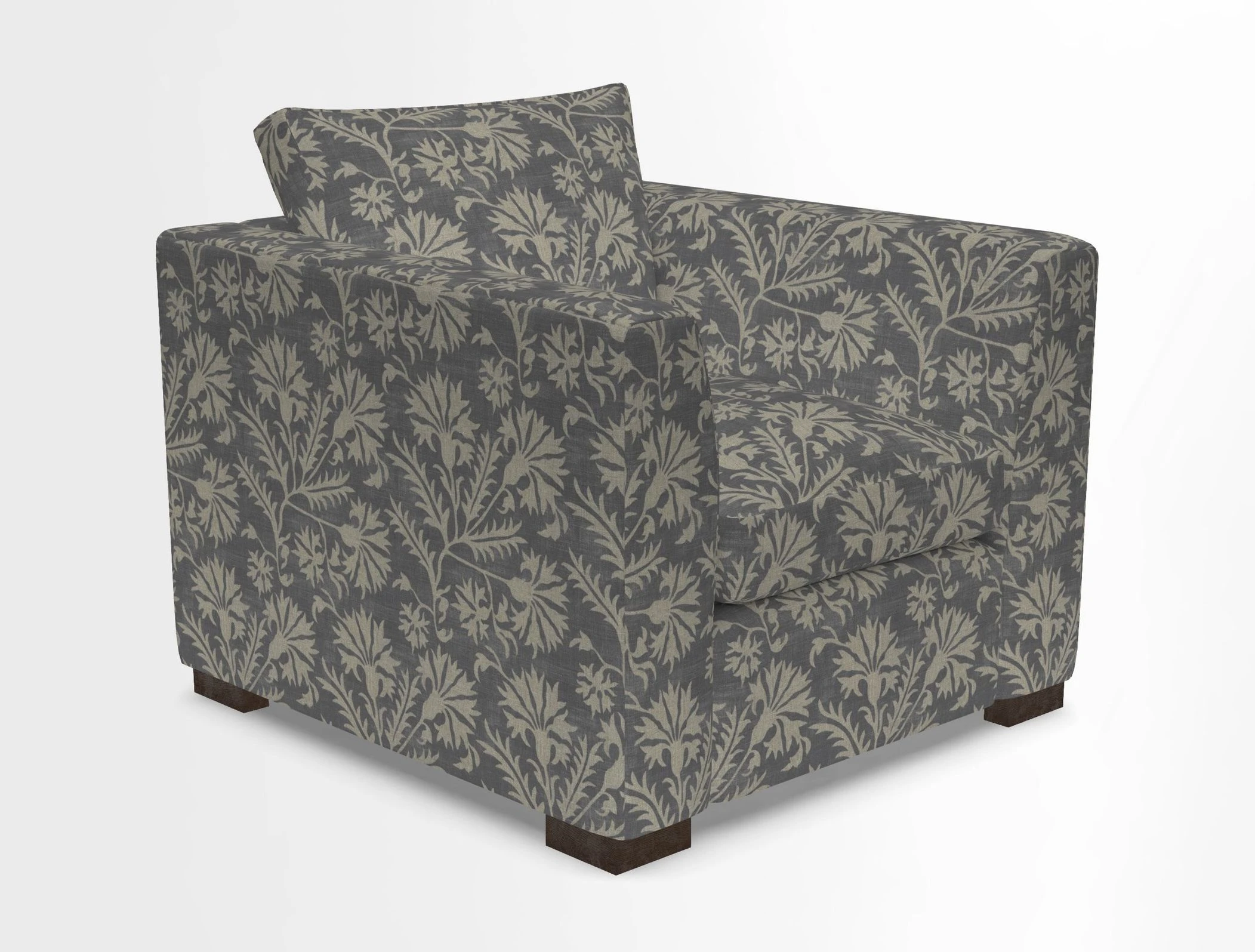 Wadenhoe Chair in Two Tone Plain Biscuit