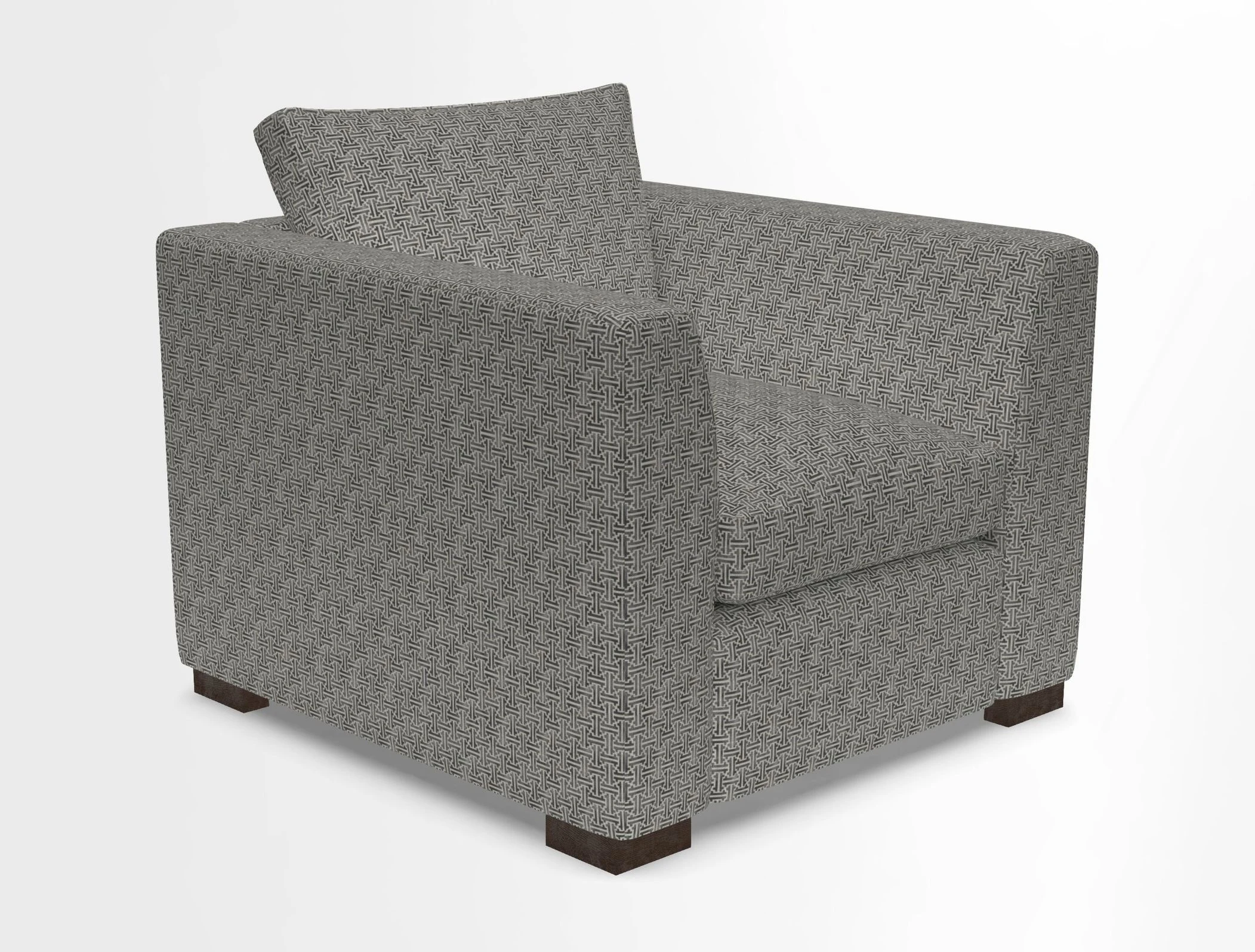 Wadenhoe Chair in Two Tone Plain Biscuit