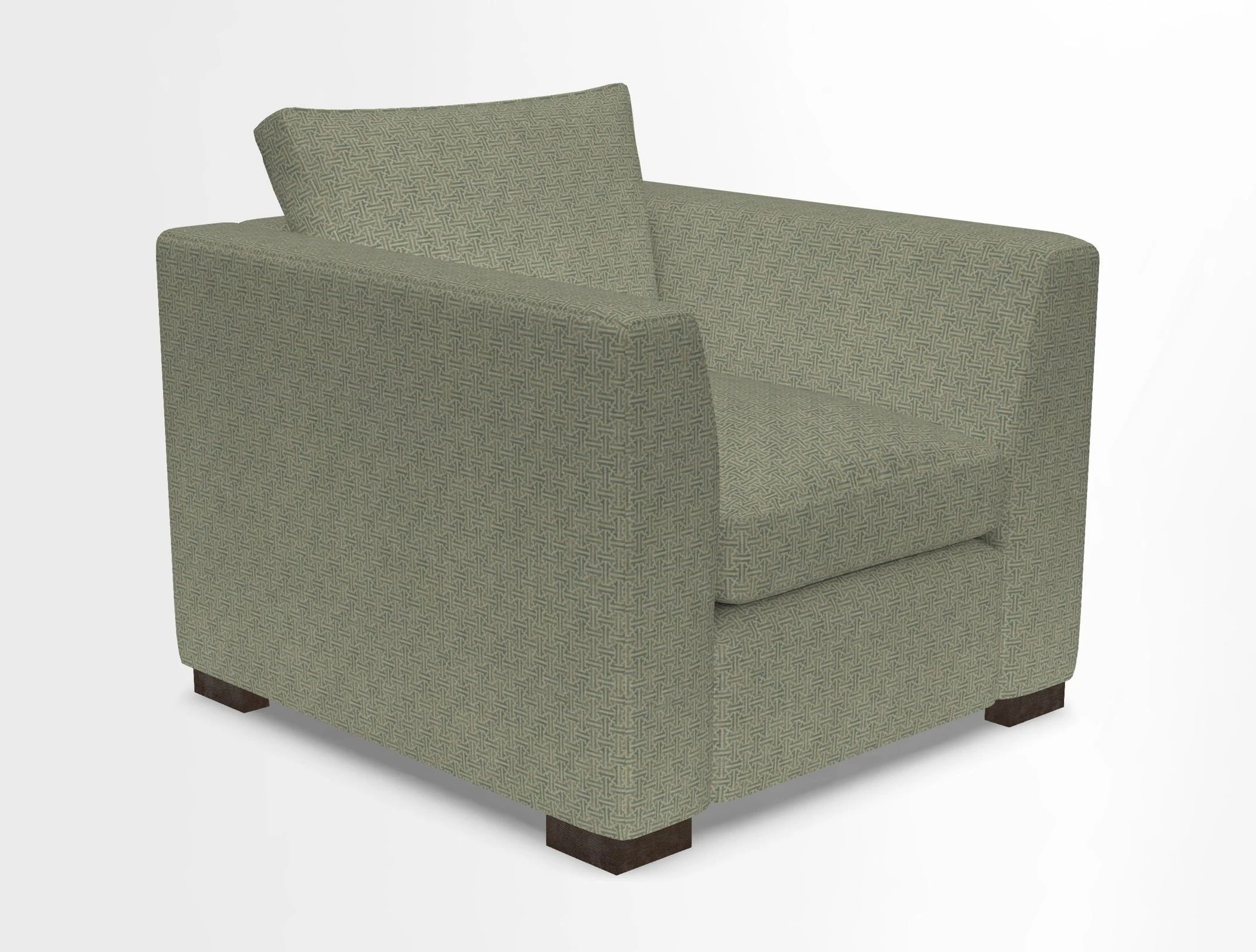 Wadenhoe Chair in Two Tone Plain Biscuit