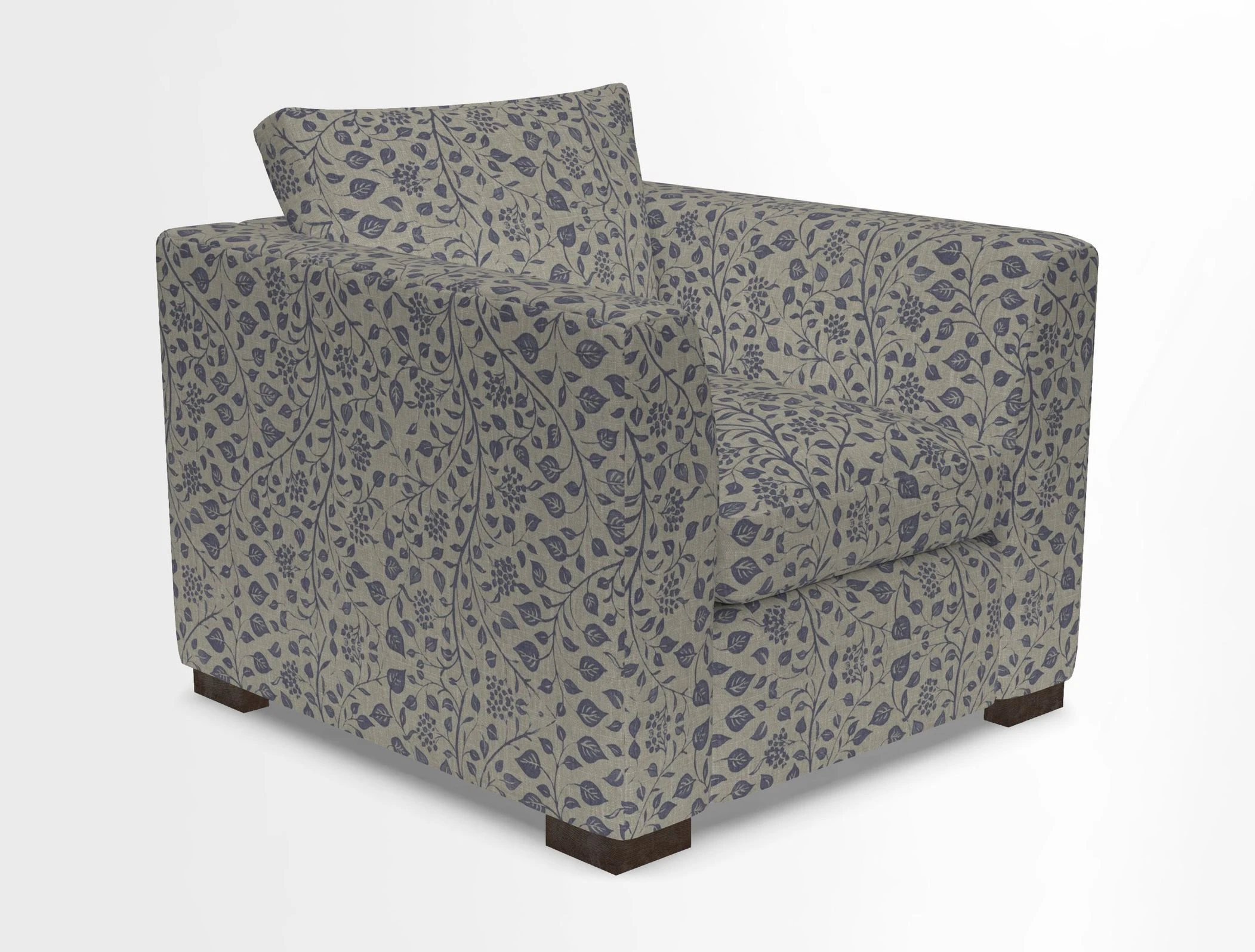 Wadenhoe Chair in Two Tone Plain Biscuit