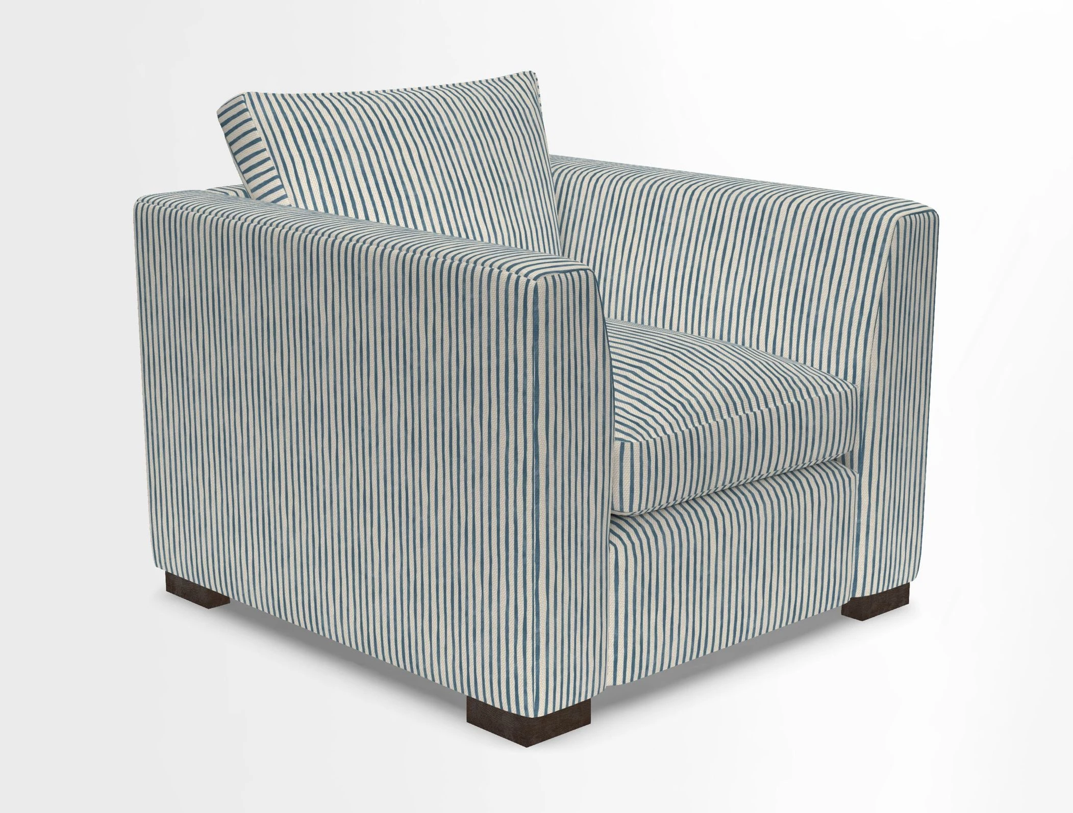 Wadenhoe Chair in Two Tone Plain Biscuit