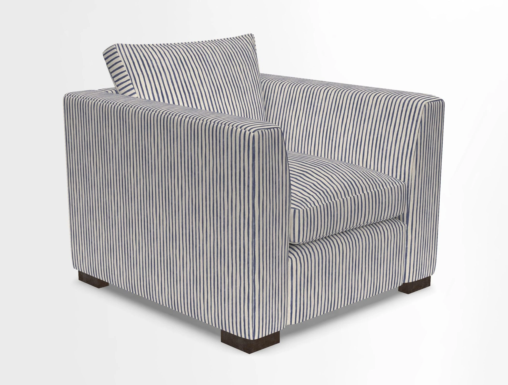 Wadenhoe Chair in Two Tone Plain Biscuit