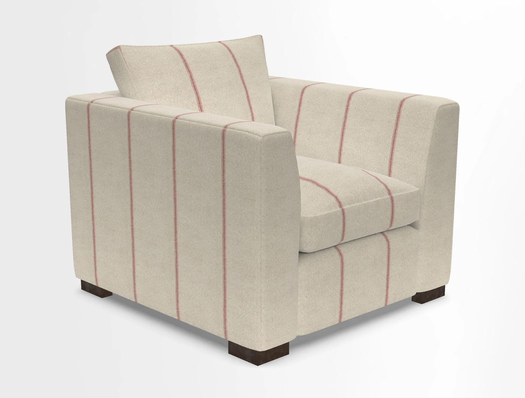 Wadenhoe Chair in Two Tone Plain Biscuit