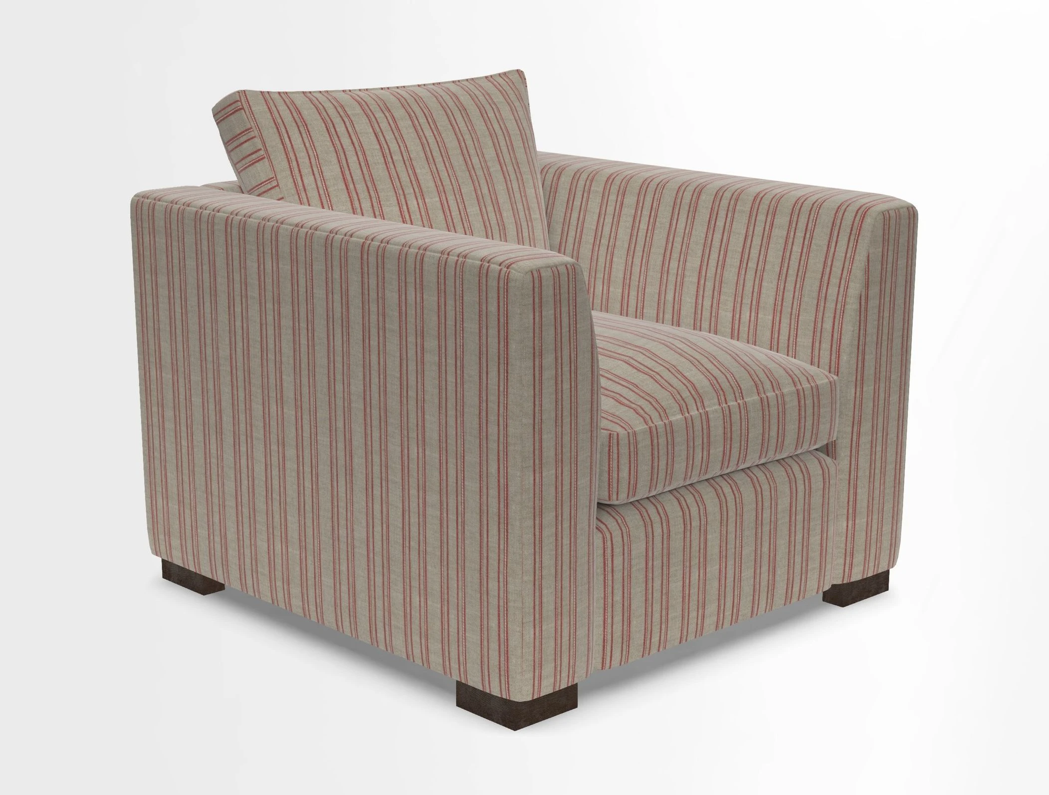 Wadenhoe Chair in Two Tone Plain Biscuit