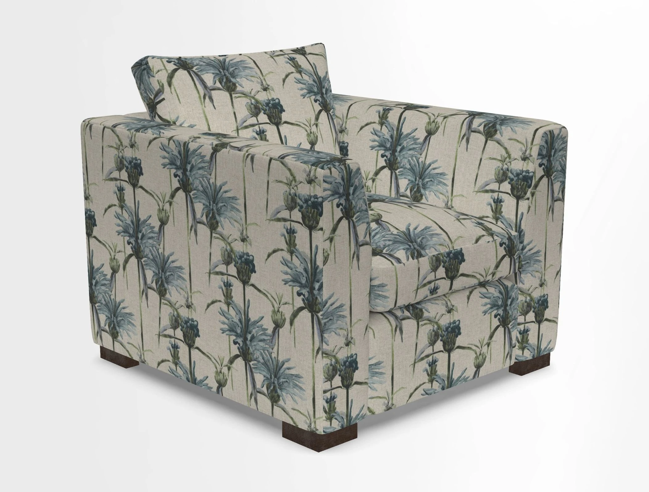 Wadenhoe Chair in Two Tone Plain Biscuit