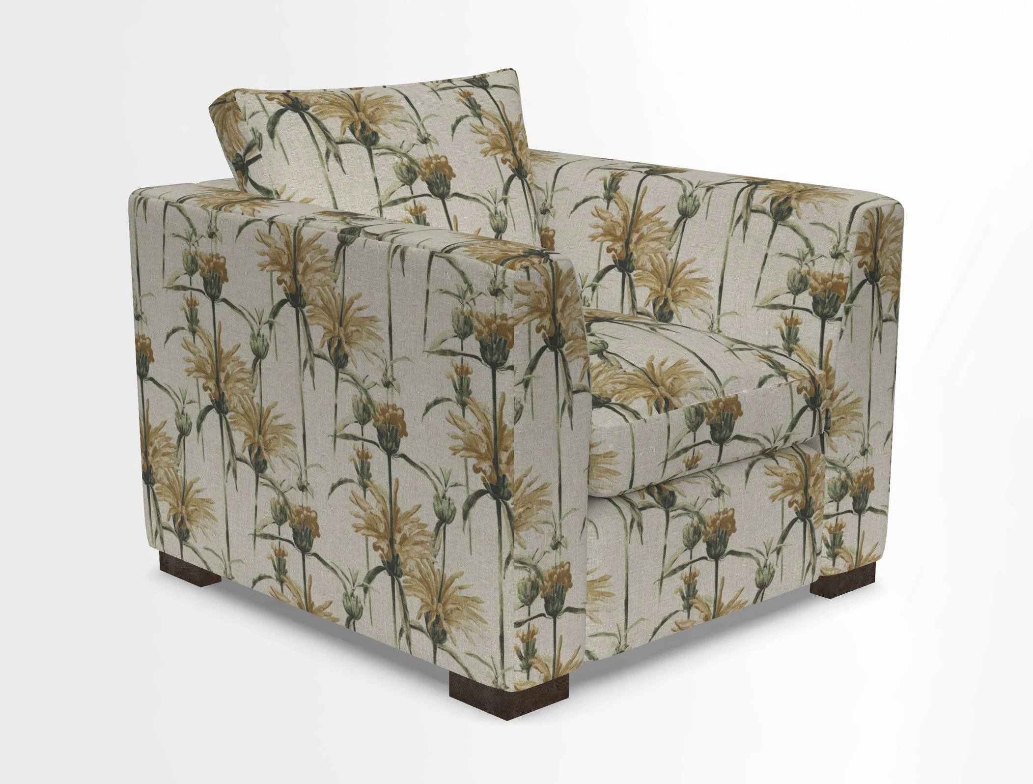 Wadenhoe Chair in Two Tone Plain Biscuit