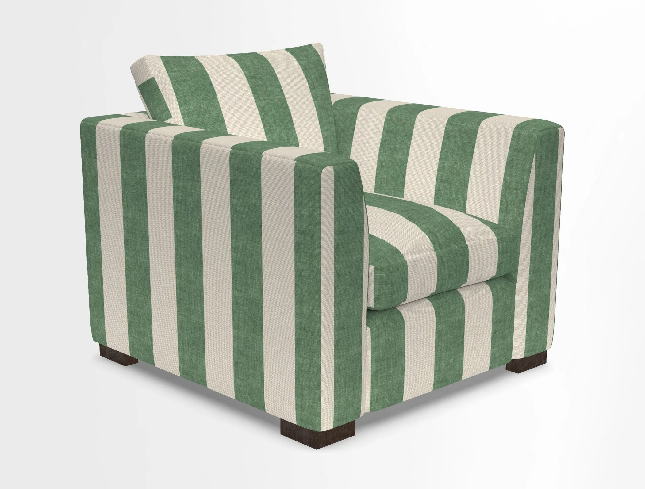 Wadenhoe Chair in Two Tone Plain Biscuit