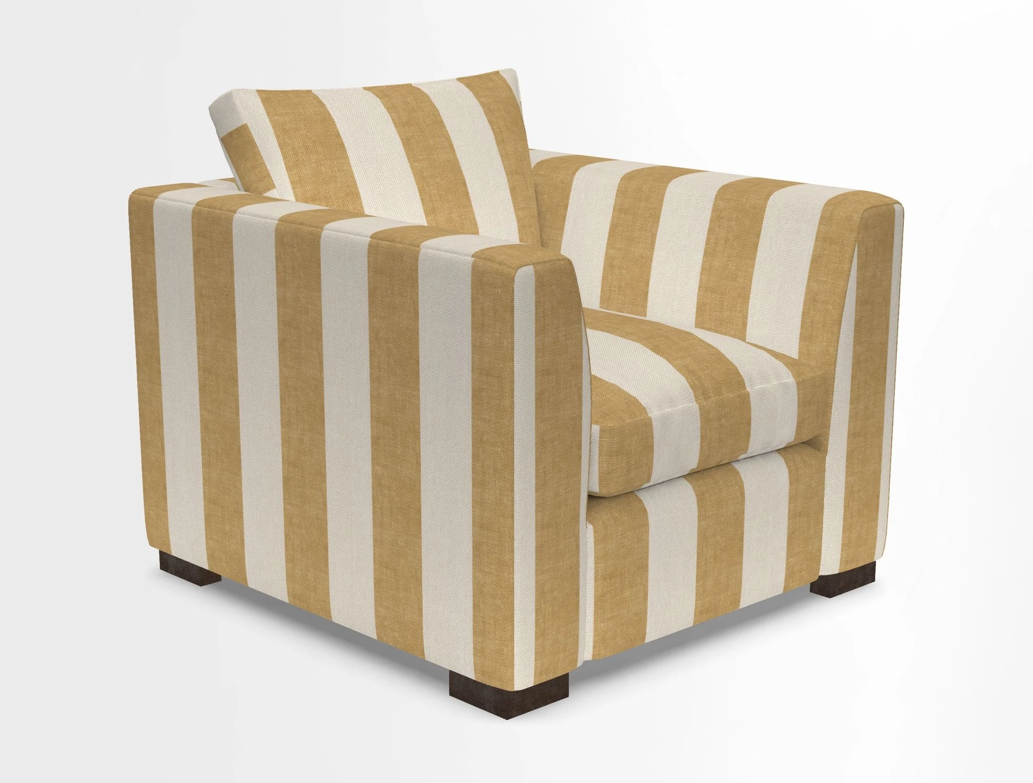 Wadenhoe Chair in Two Tone Plain Biscuit