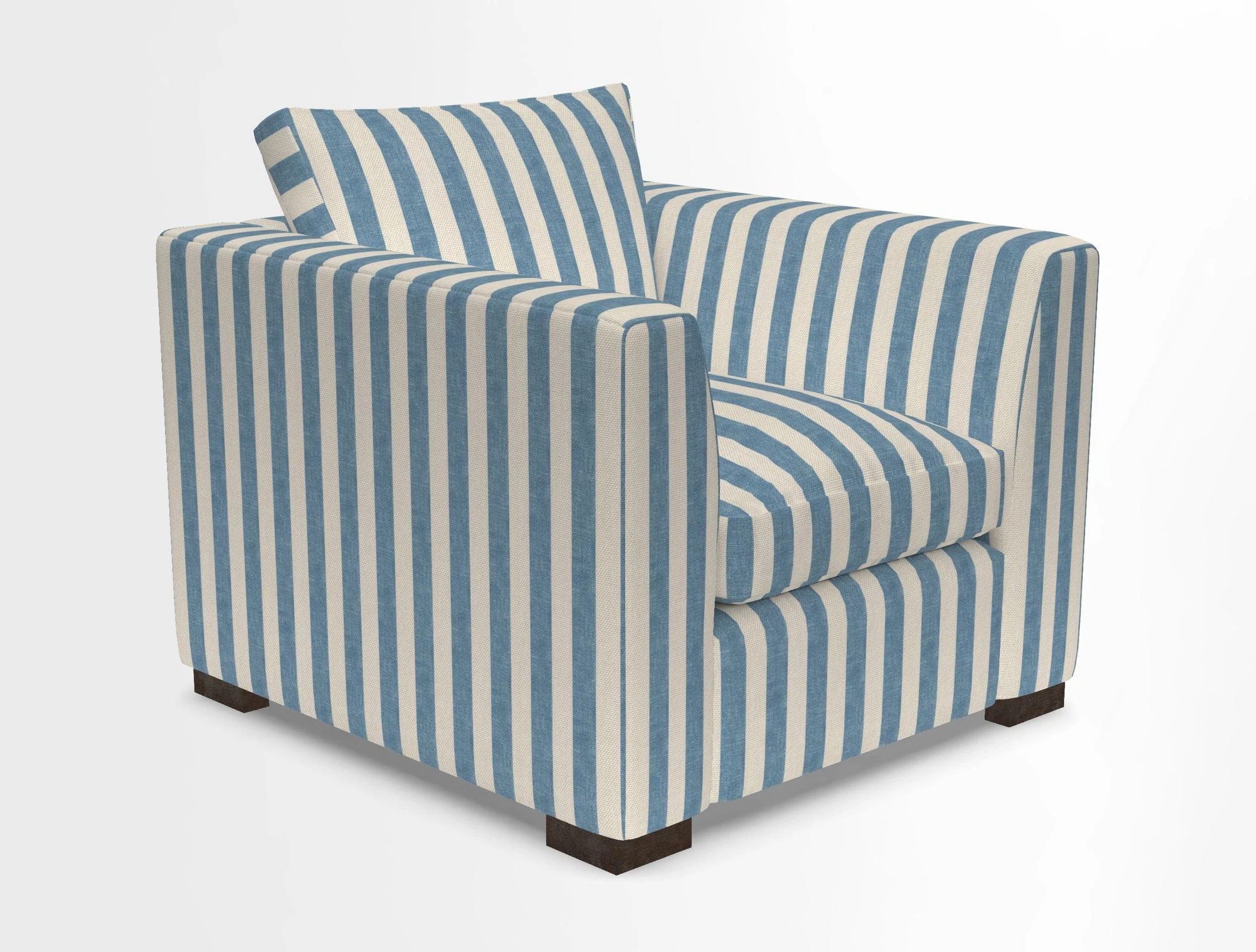 Wadenhoe Chair in Two Tone Plain Biscuit
