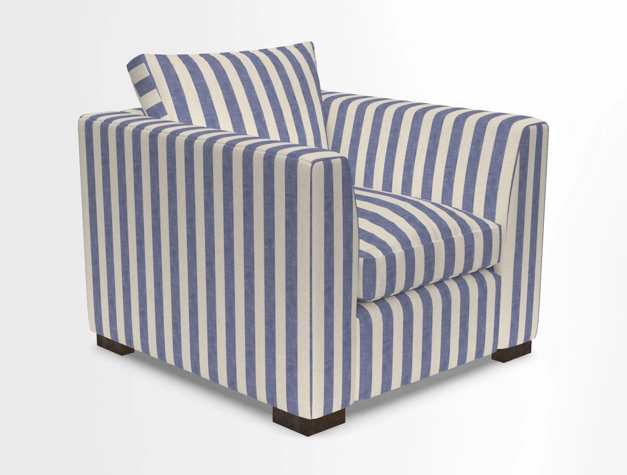 Wadenhoe Chair in Two Tone Plain Biscuit