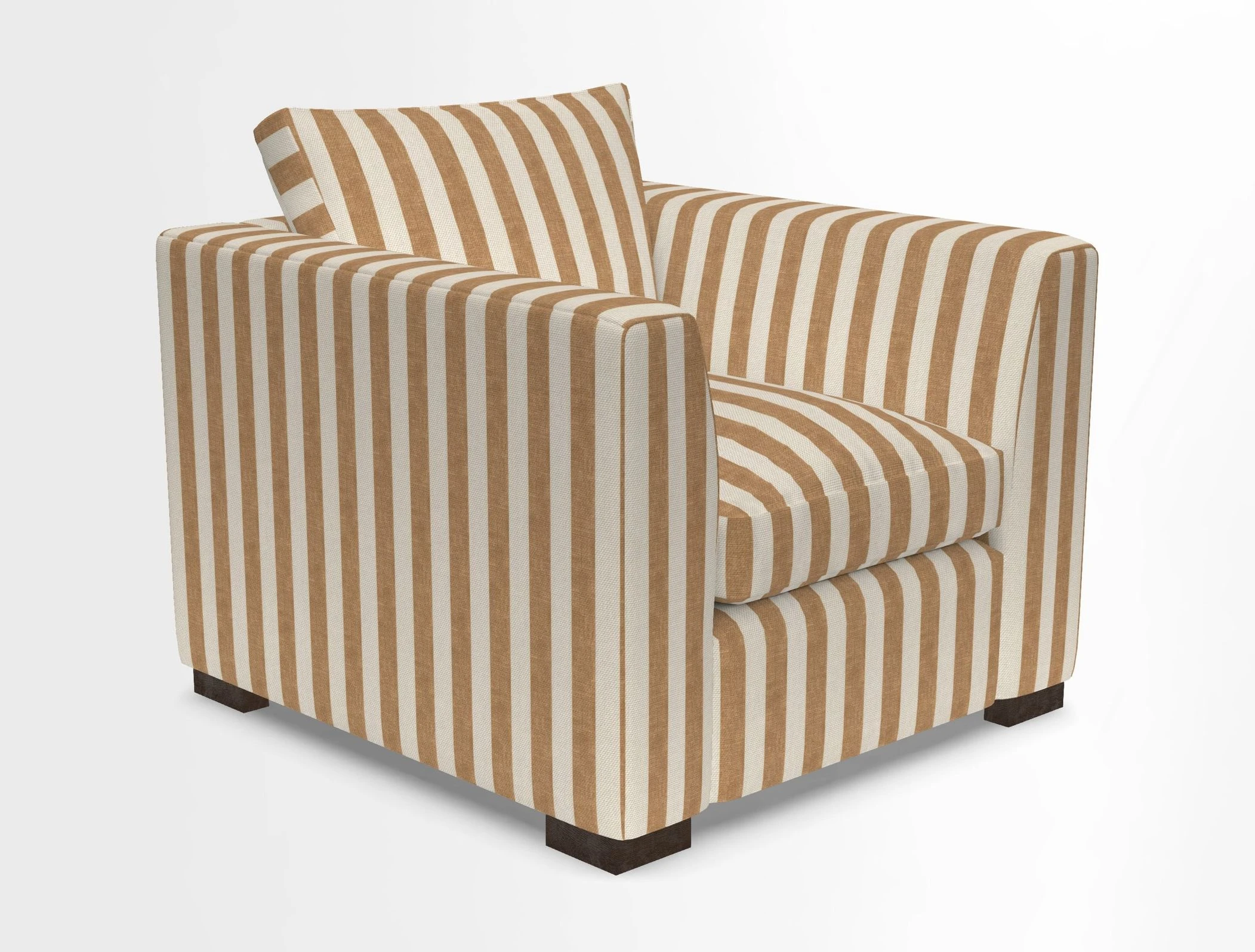 Wadenhoe Chair in Two Tone Plain Biscuit