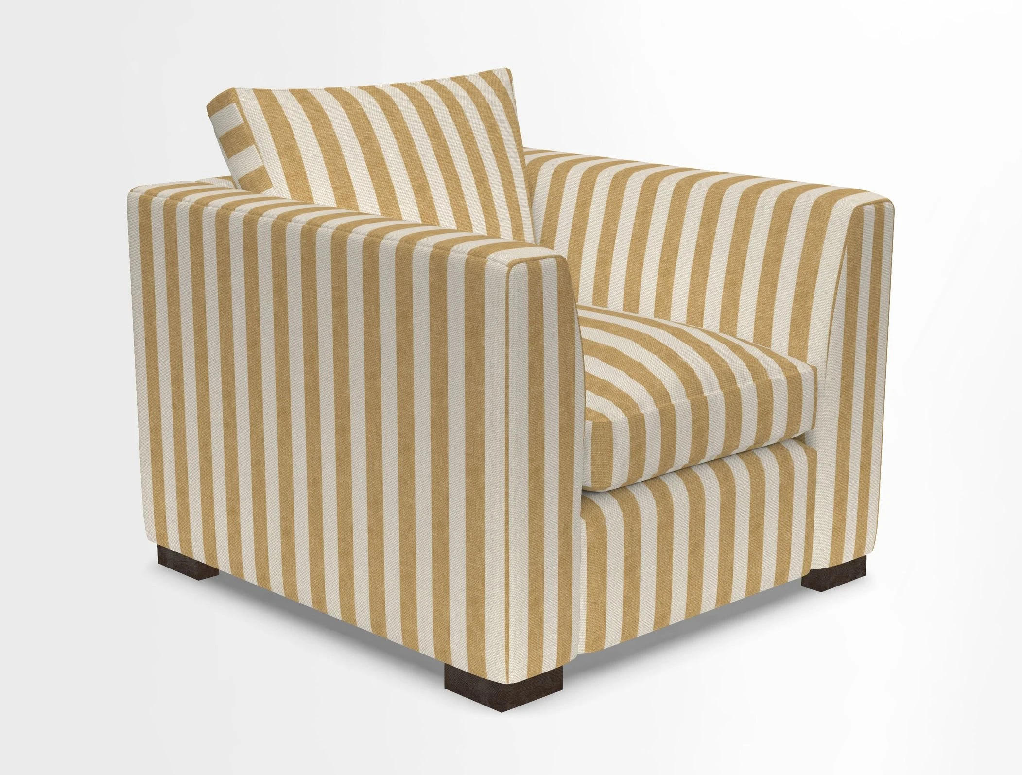 Wadenhoe Chair in Two Tone Plain Biscuit