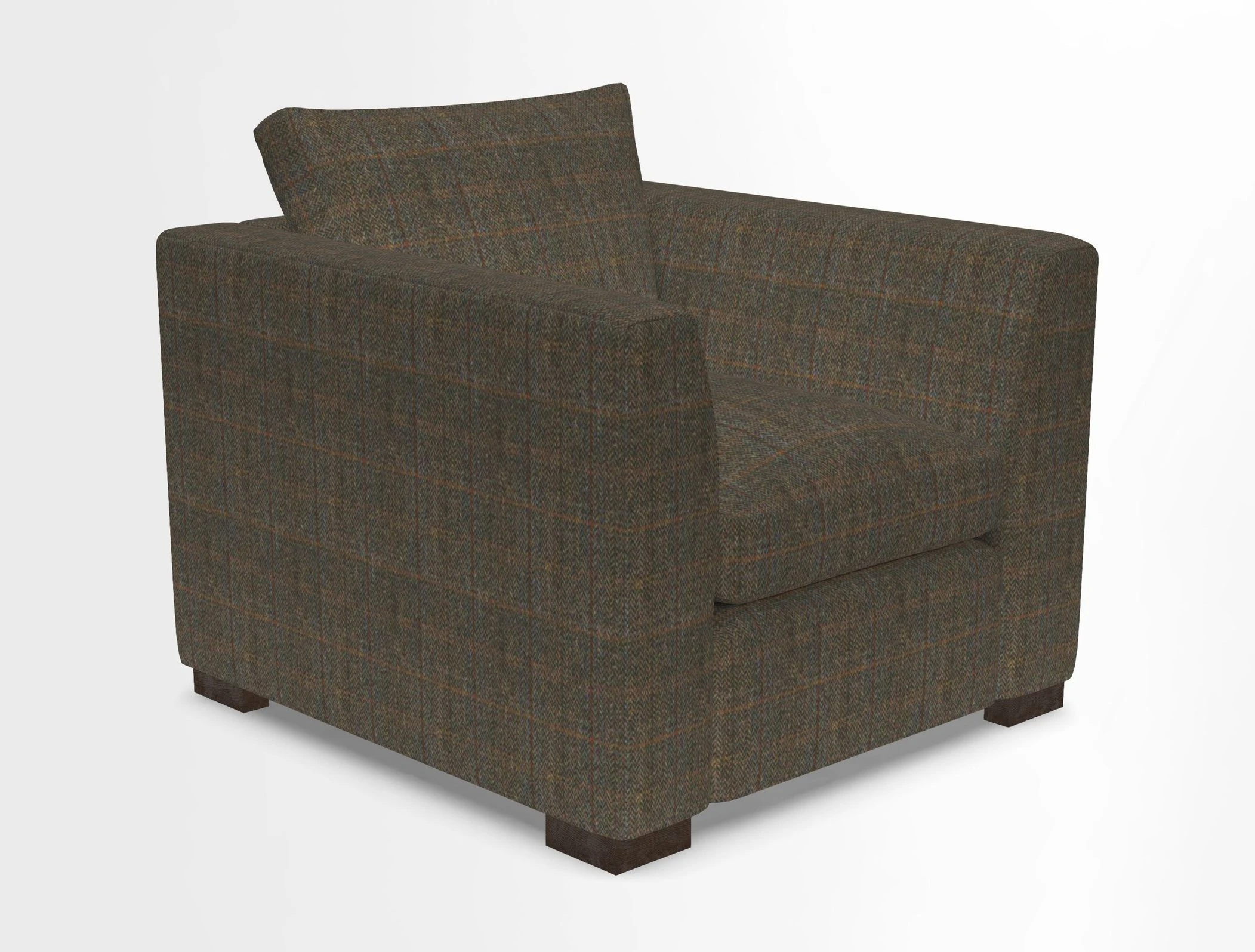 Wadenhoe Chair in Two Tone Plain Biscuit