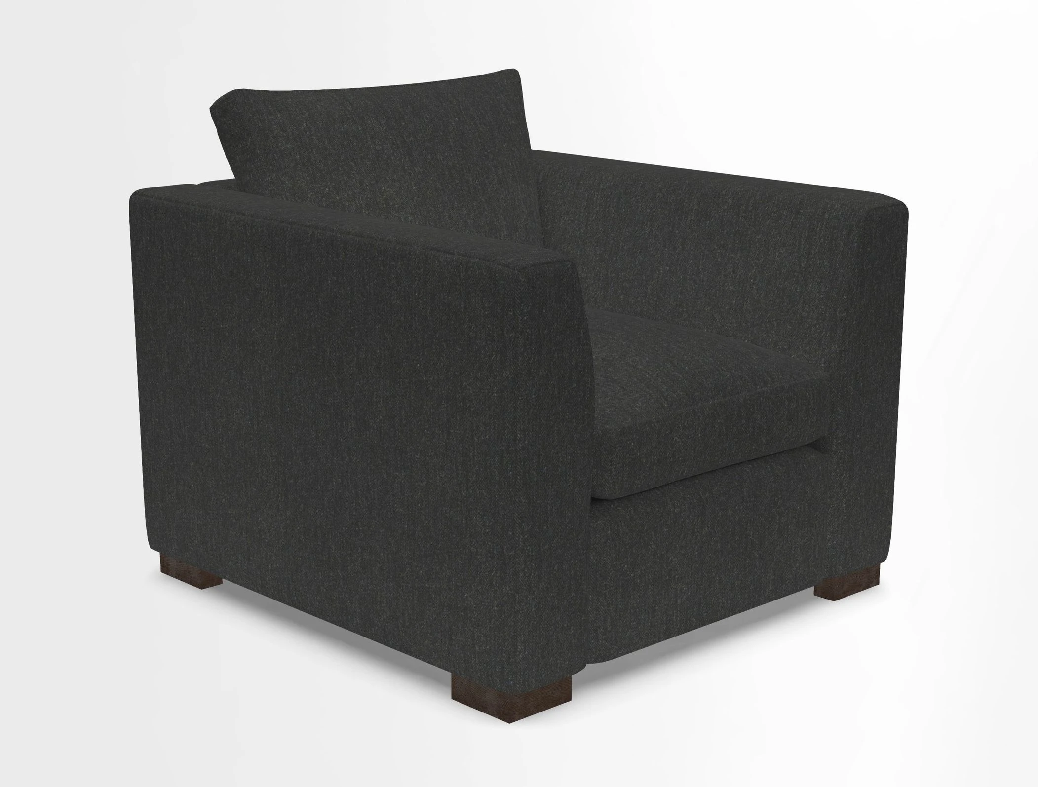 Wadenhoe Chair in Two Tone Plain Biscuit