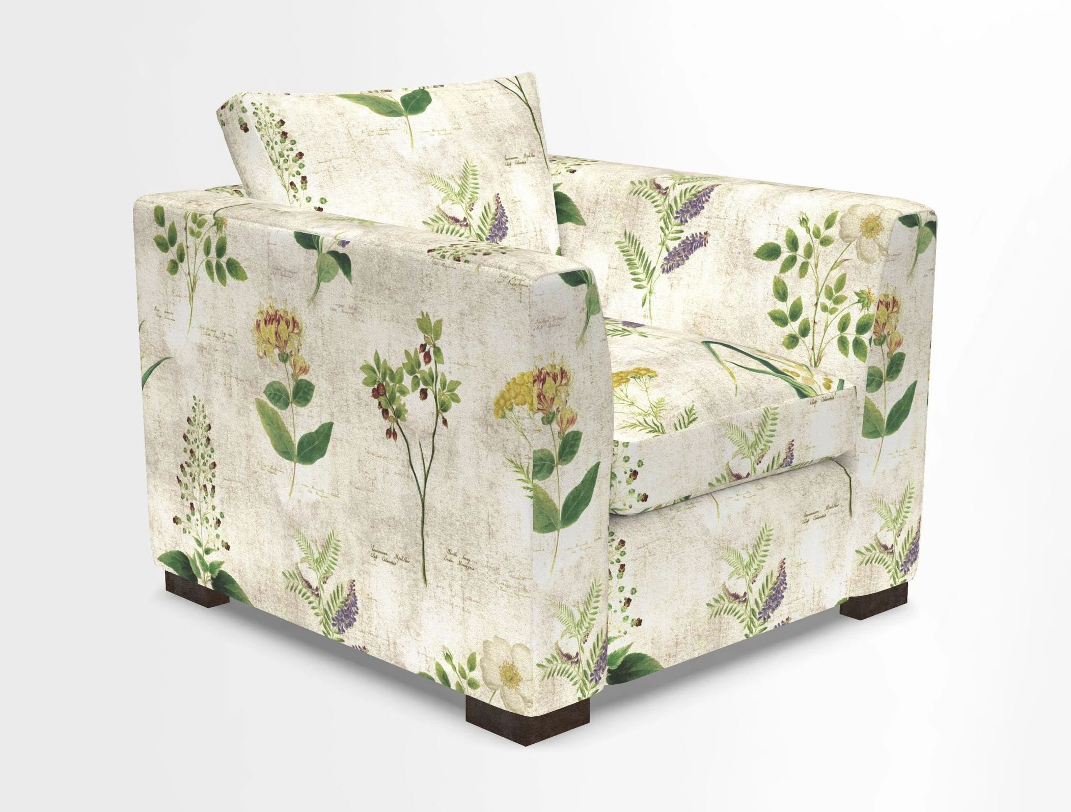 Wadenhoe Chair in Two Tone Plain Biscuit