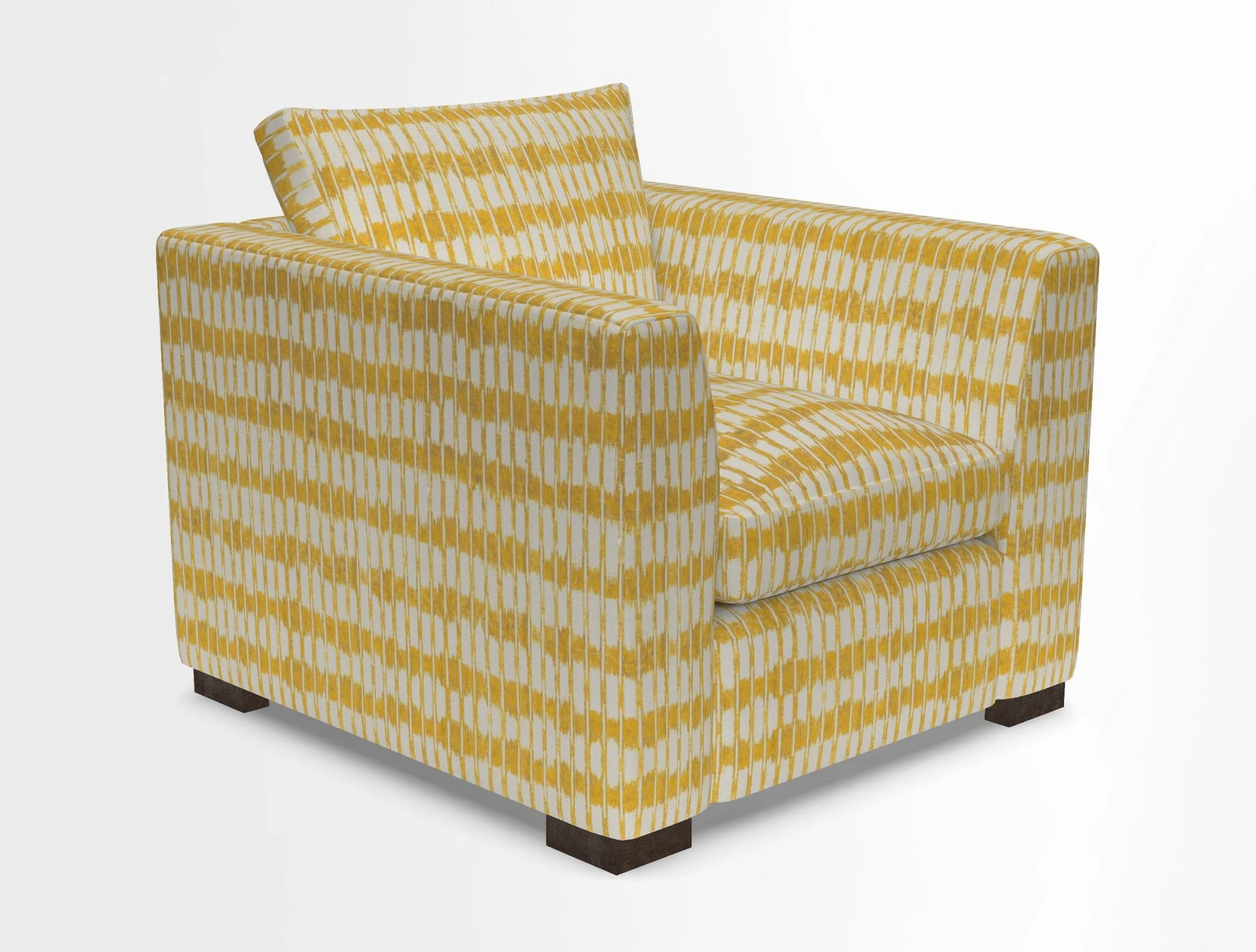 Wadenhoe Chair in Two Tone Plain Biscuit