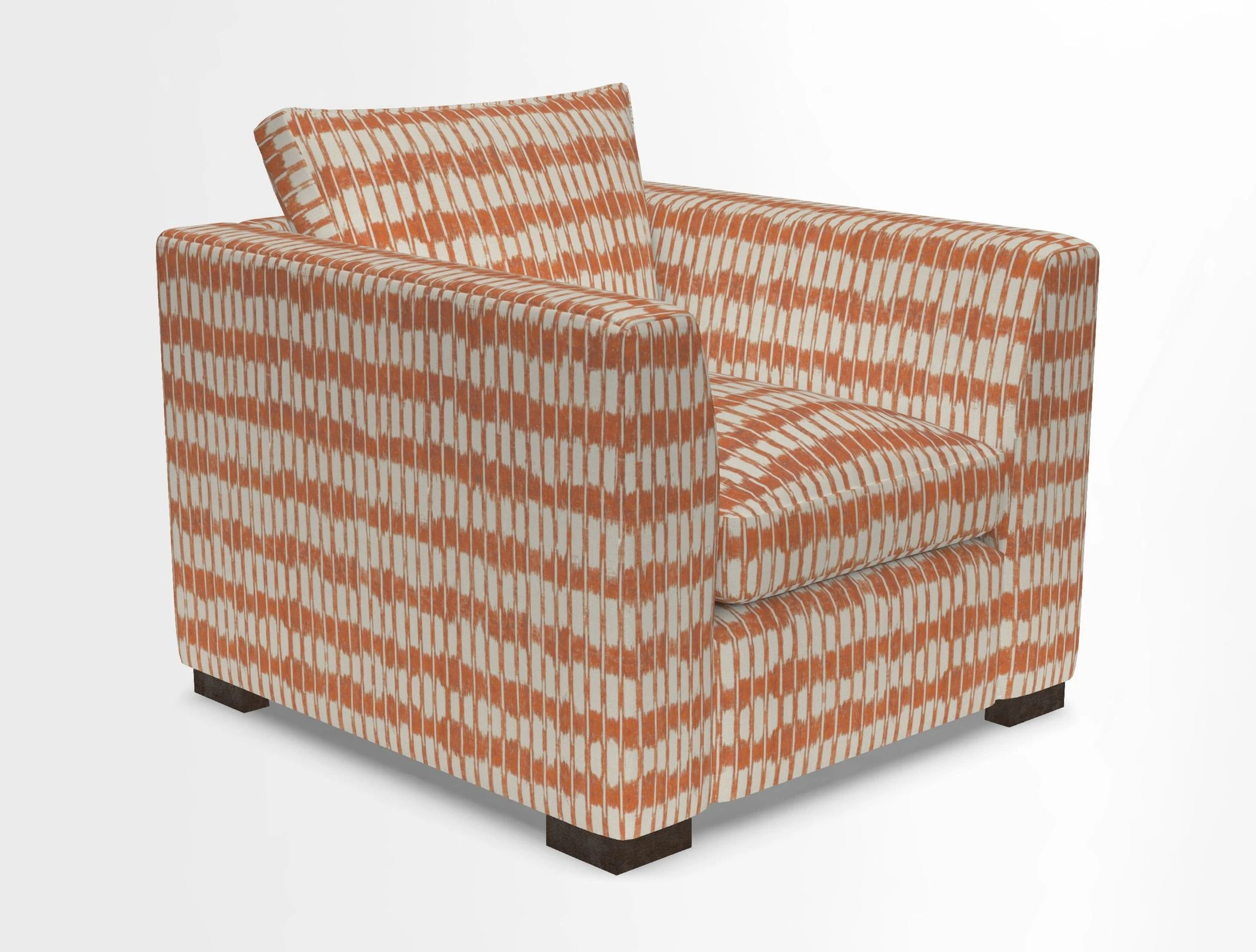 Wadenhoe Chair in Two Tone Plain Biscuit