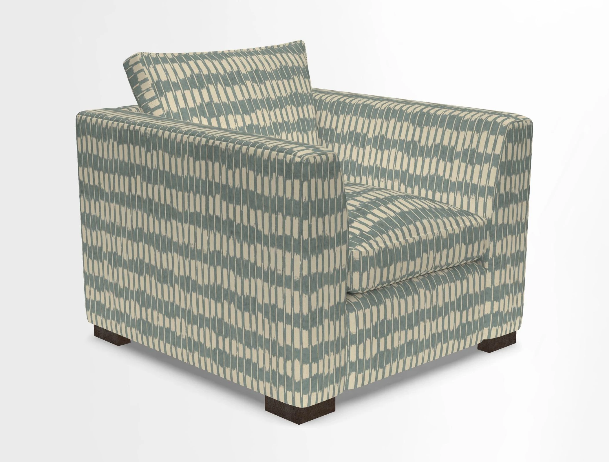 Wadenhoe Chair in Two Tone Plain Biscuit