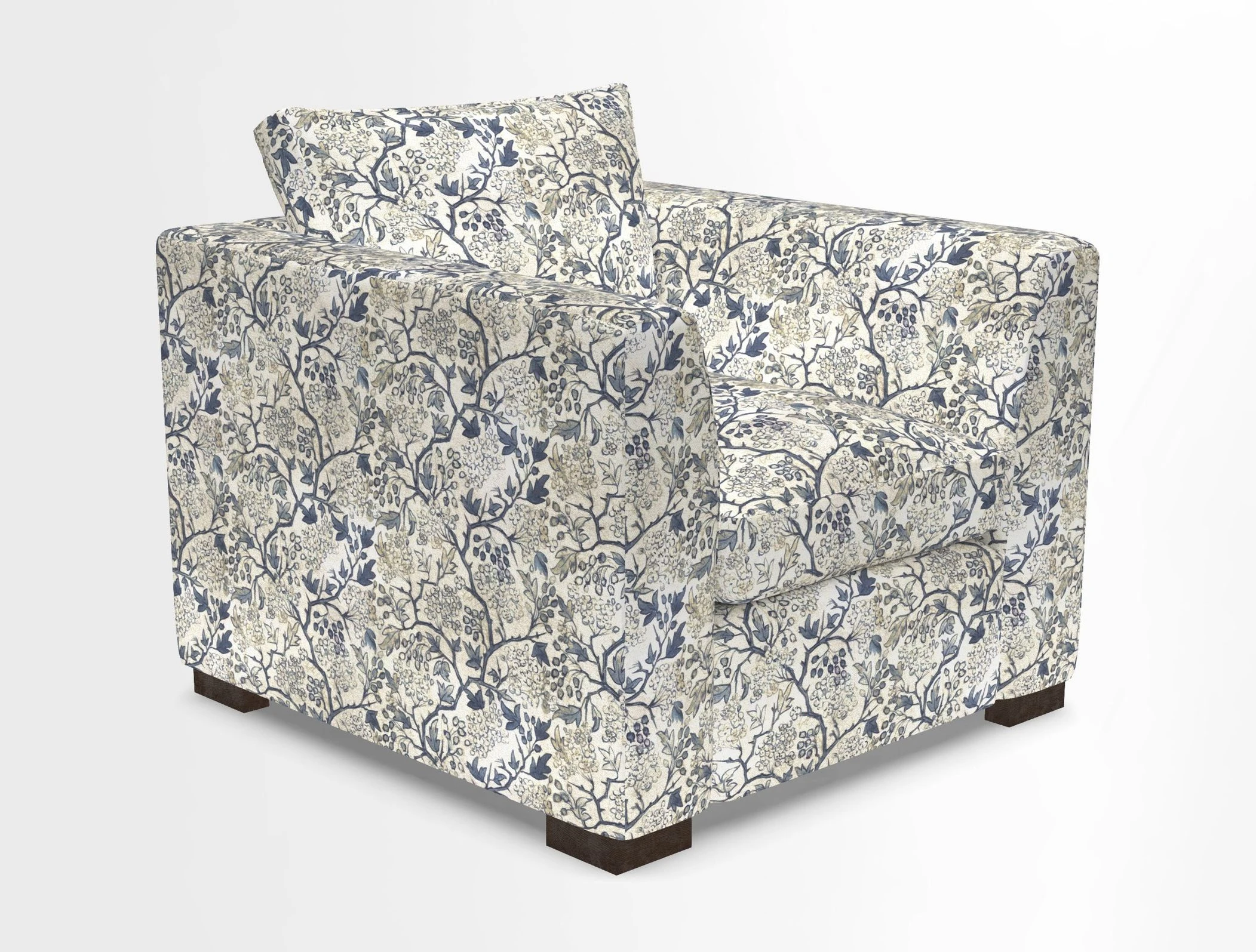 Wadenhoe Chair in Two Tone Plain Biscuit