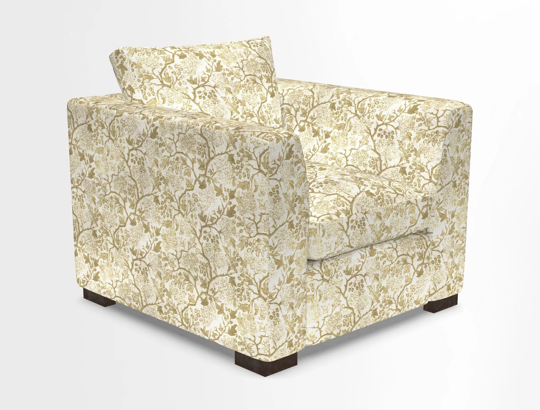 Wadenhoe Chair in Two Tone Plain Biscuit