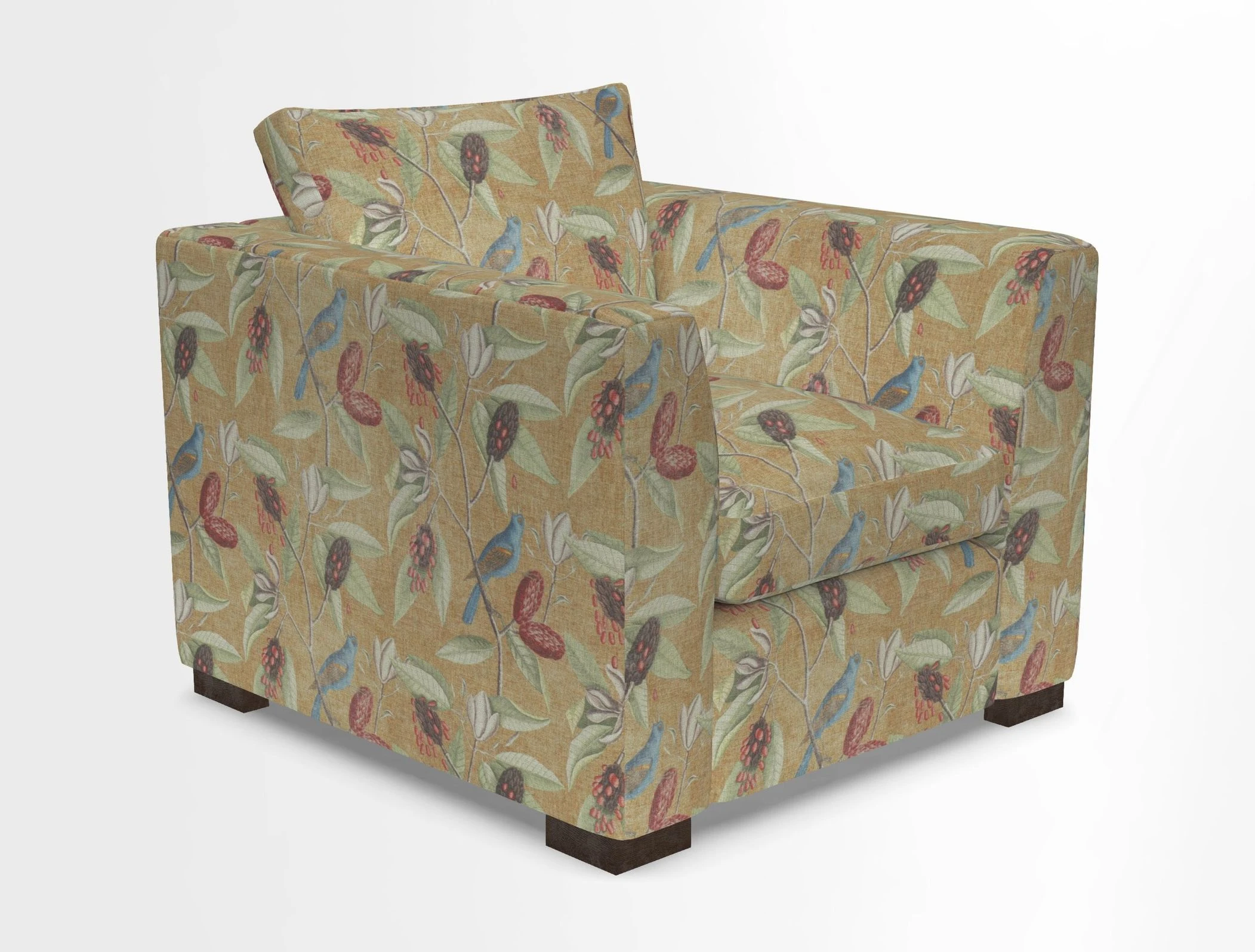 Wadenhoe Chair in Two Tone Plain Biscuit