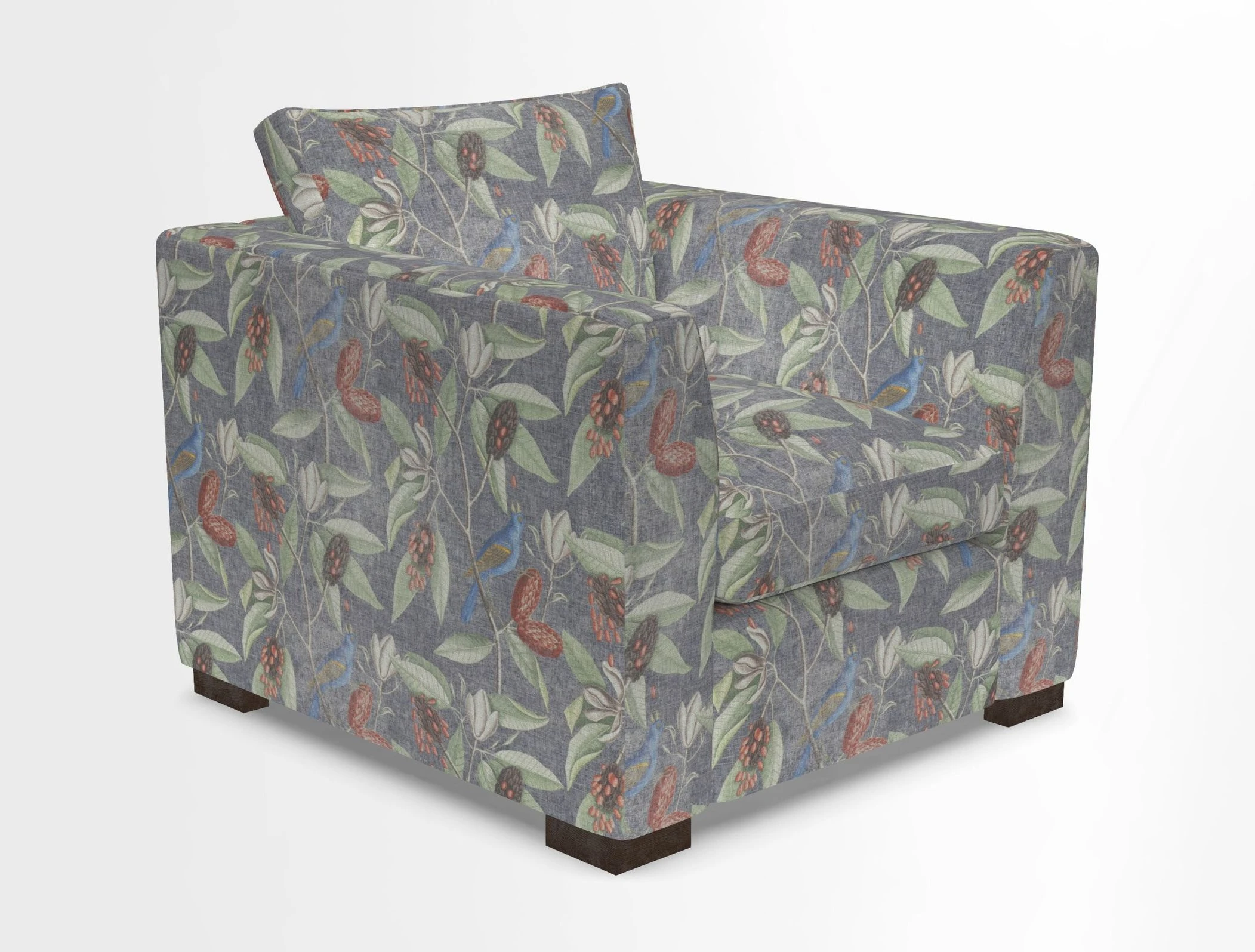 Wadenhoe Chair in Two Tone Plain Biscuit