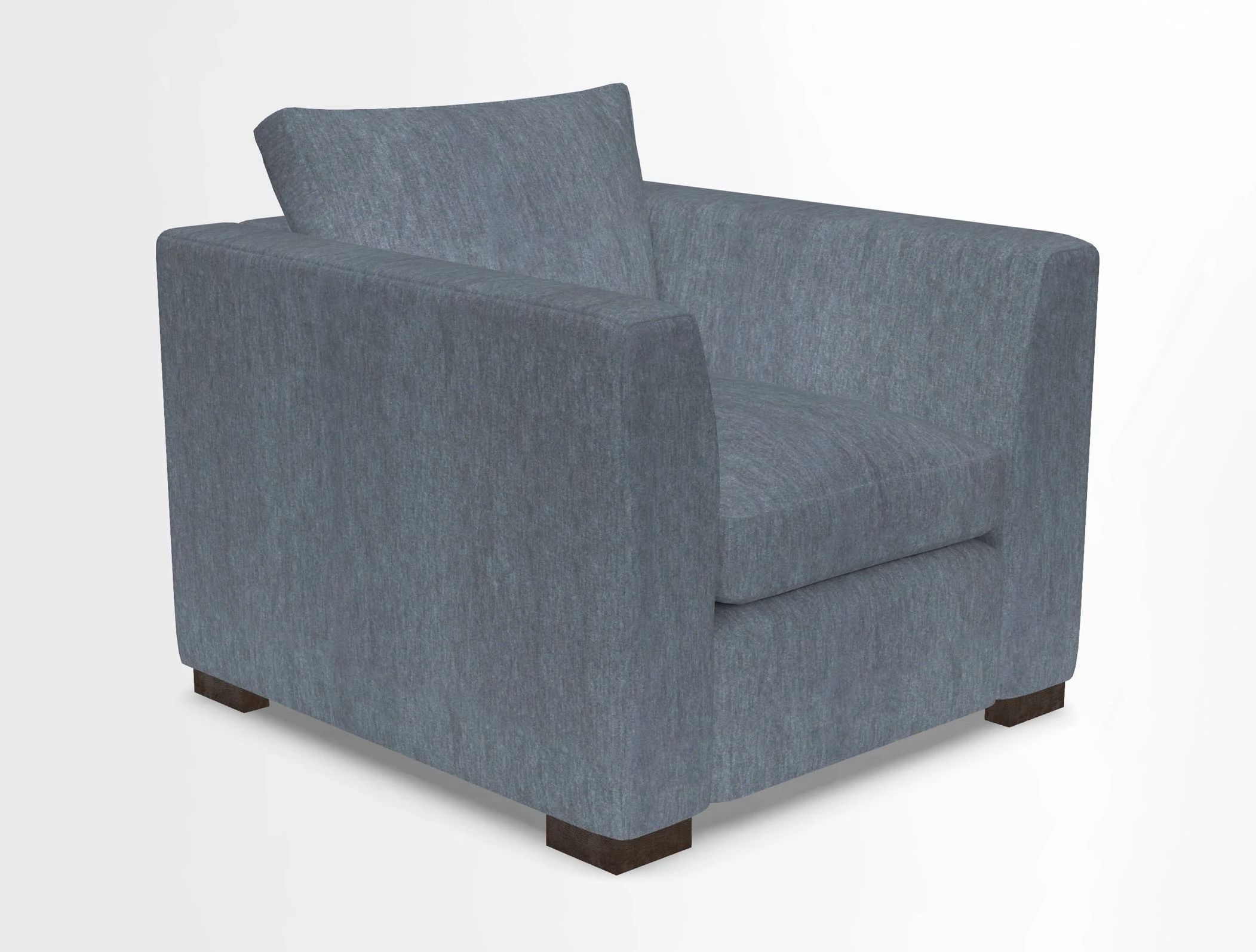 Wadenhoe Chair in Two Tone Plain Biscuit