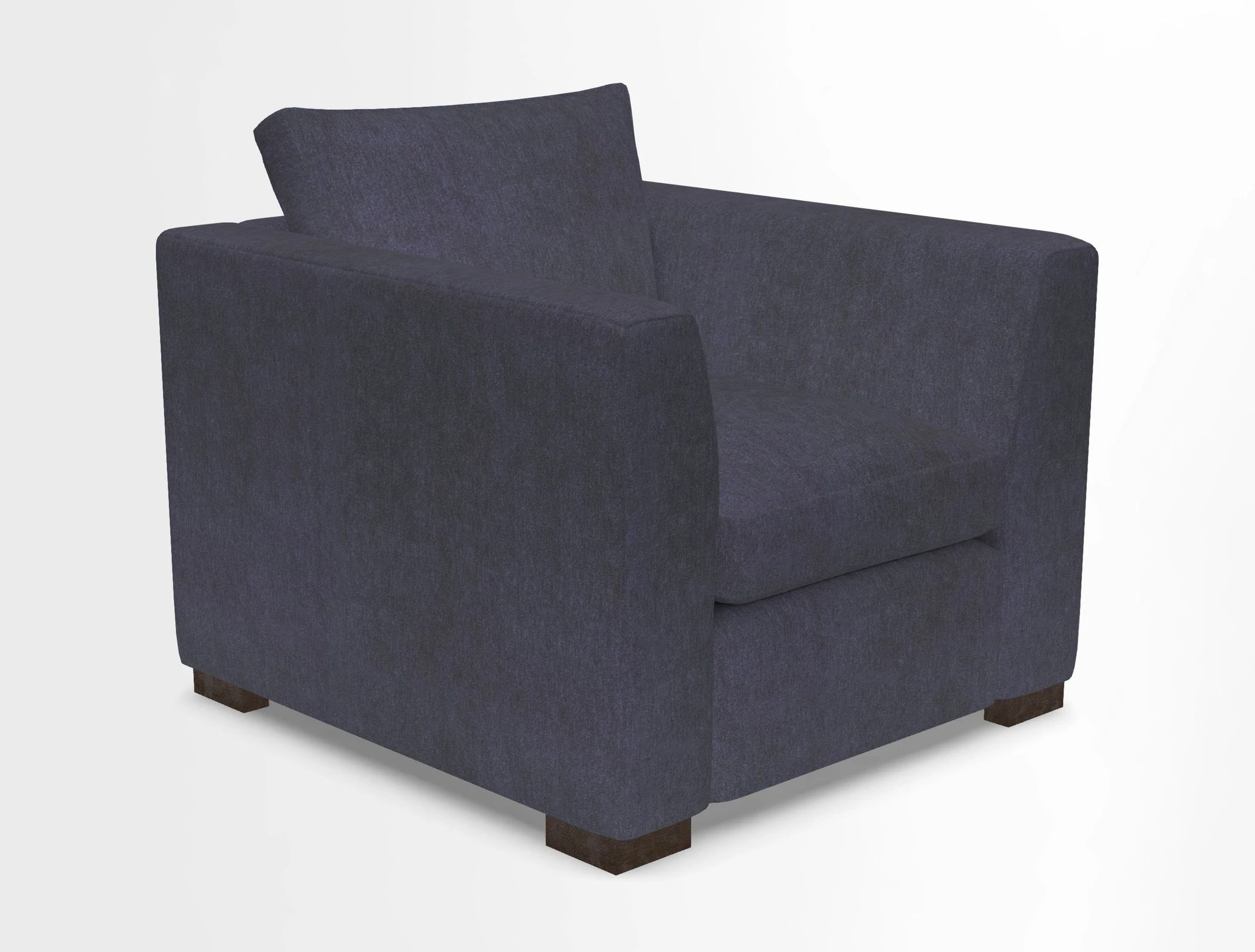 Wadenhoe Chair in Two Tone Plain Biscuit