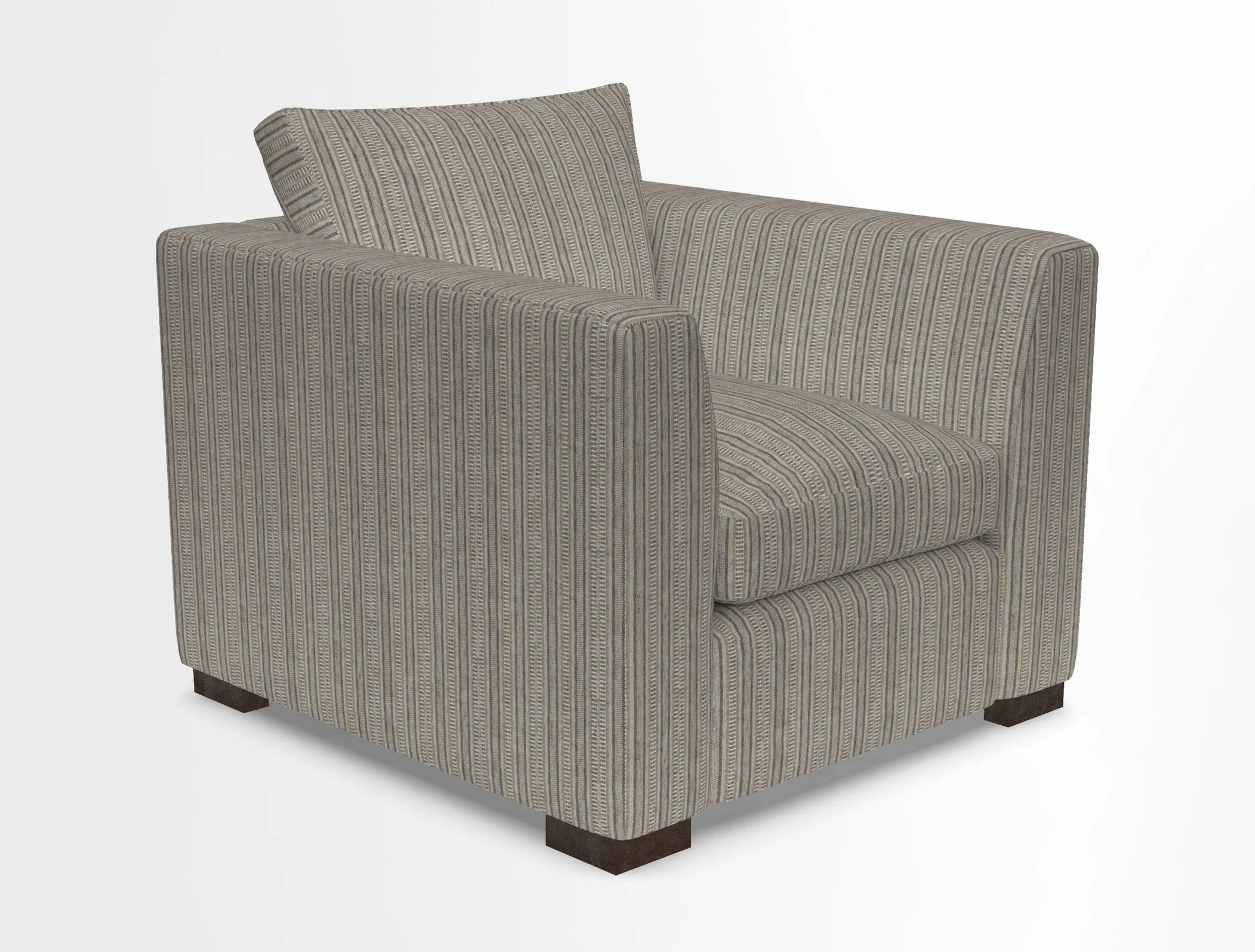Wadenhoe Chair in Two Tone Plain Biscuit