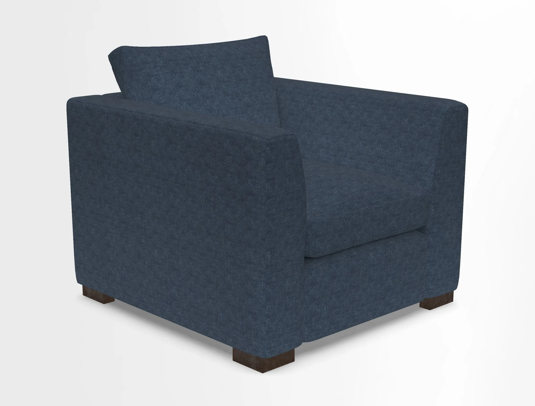 Wadenhoe Chair in Two Tone Plain Biscuit