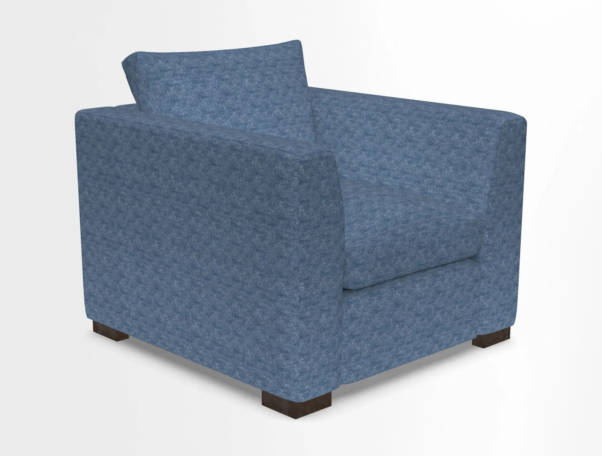 Wadenhoe Chair in Two Tone Plain Biscuit