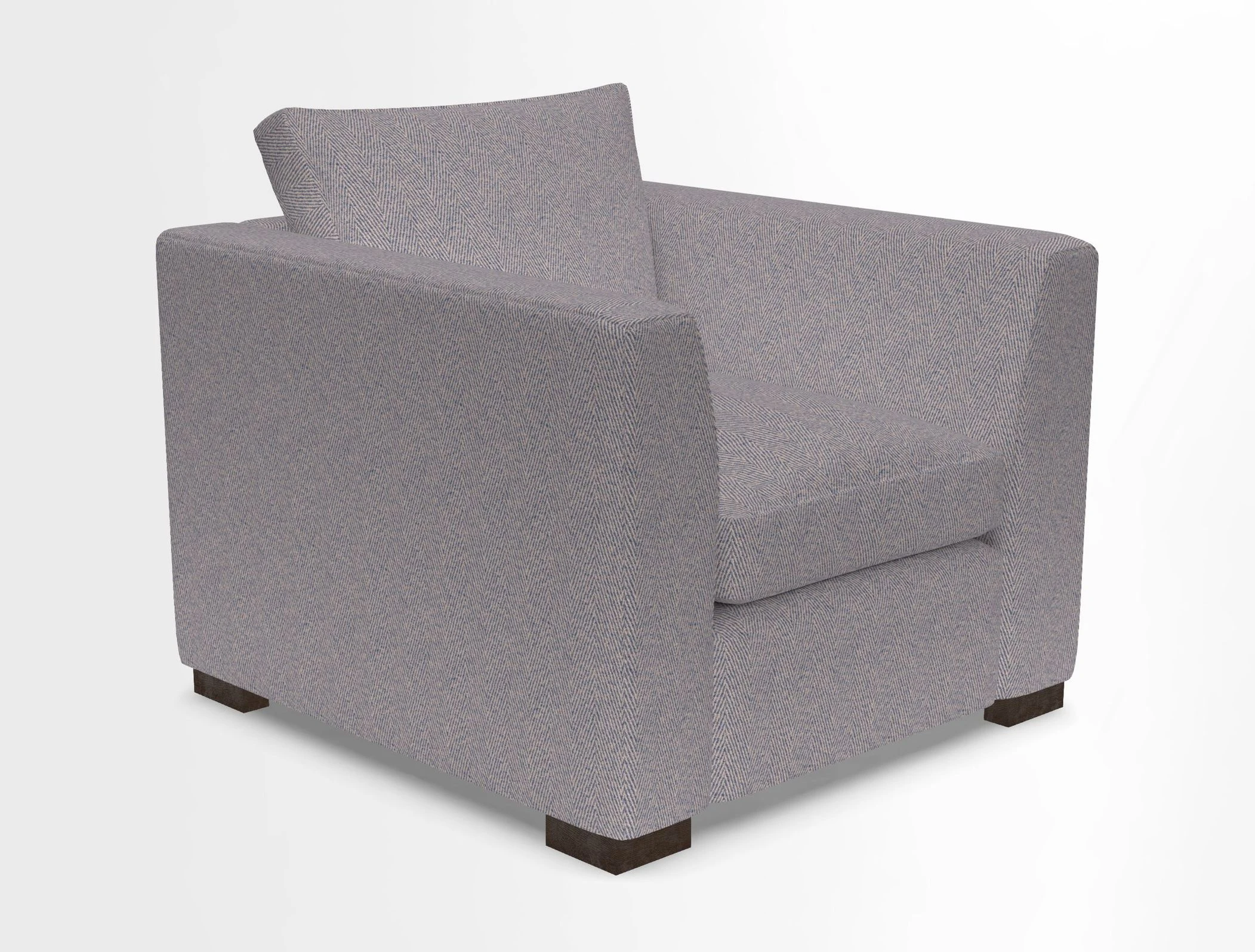 Wadenhoe Chair in Two Tone Plain Biscuit