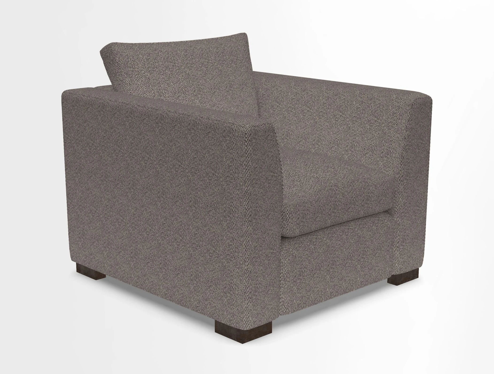 Wadenhoe Chair in Two Tone Plain Biscuit
