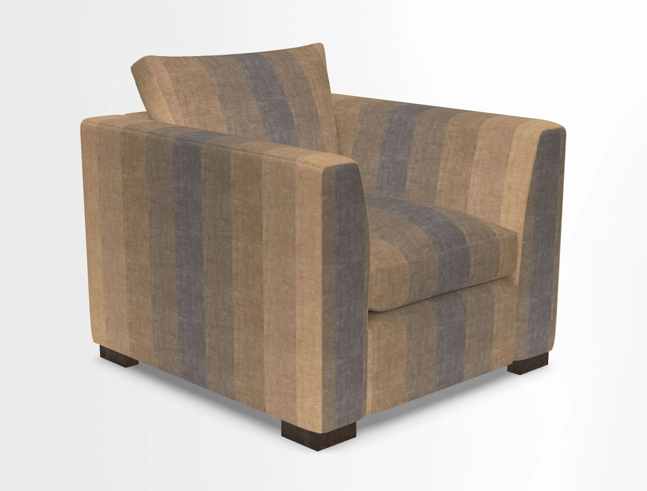 Wadenhoe Chair in Two Tone Plain Biscuit
