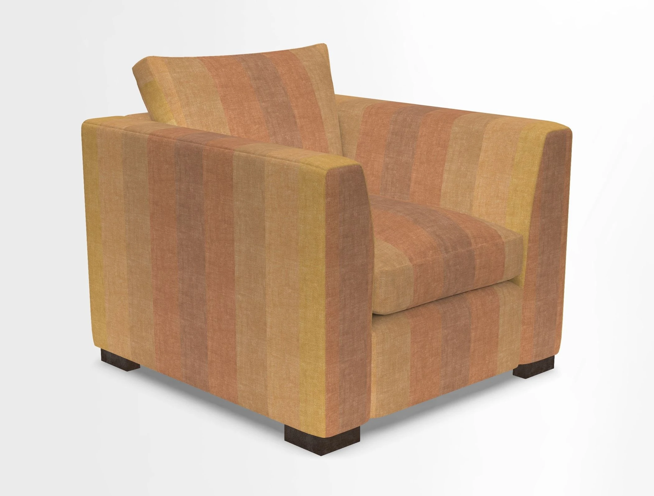 Wadenhoe Chair in Two Tone Plain Biscuit
