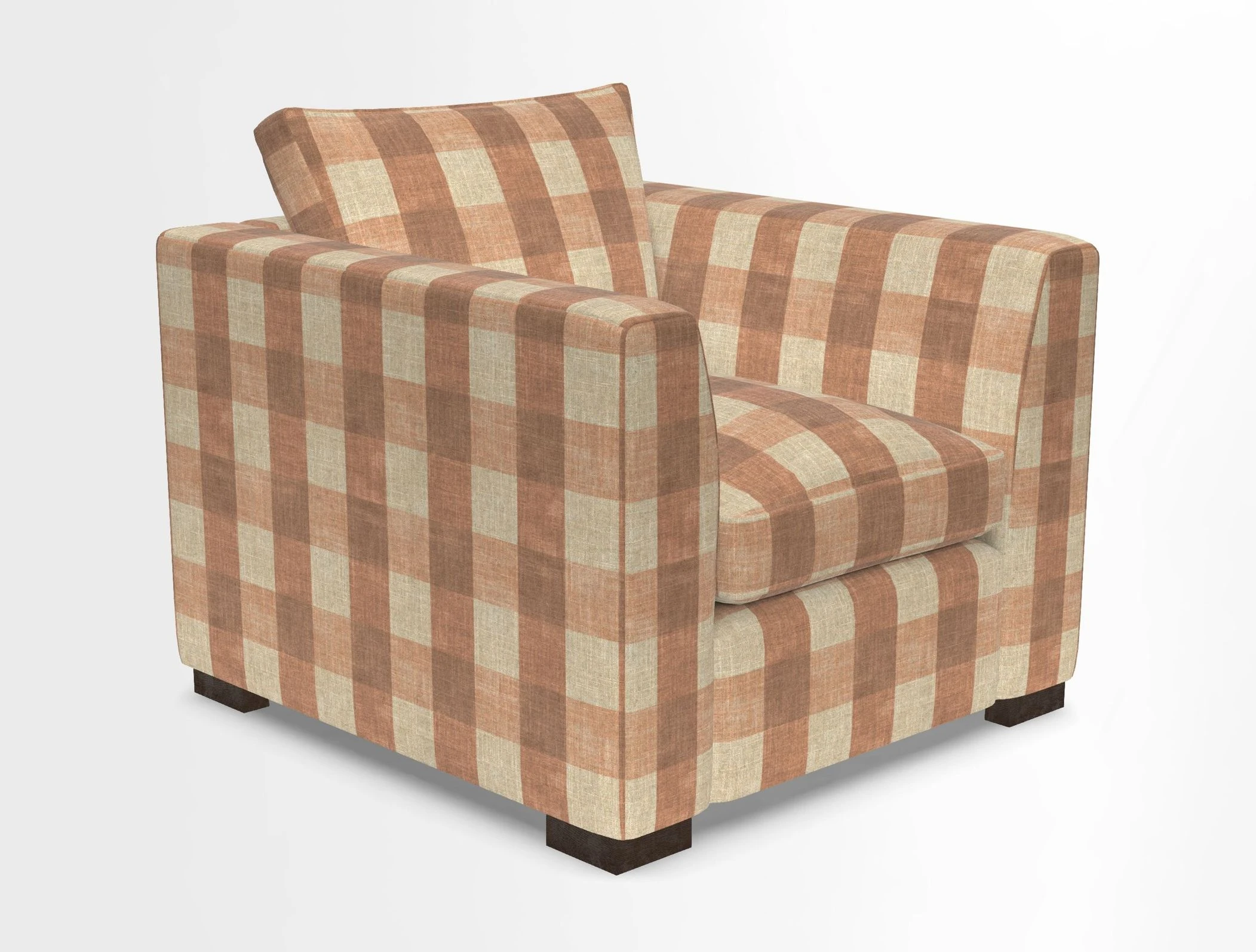 Wadenhoe Chair in Two Tone Plain Biscuit