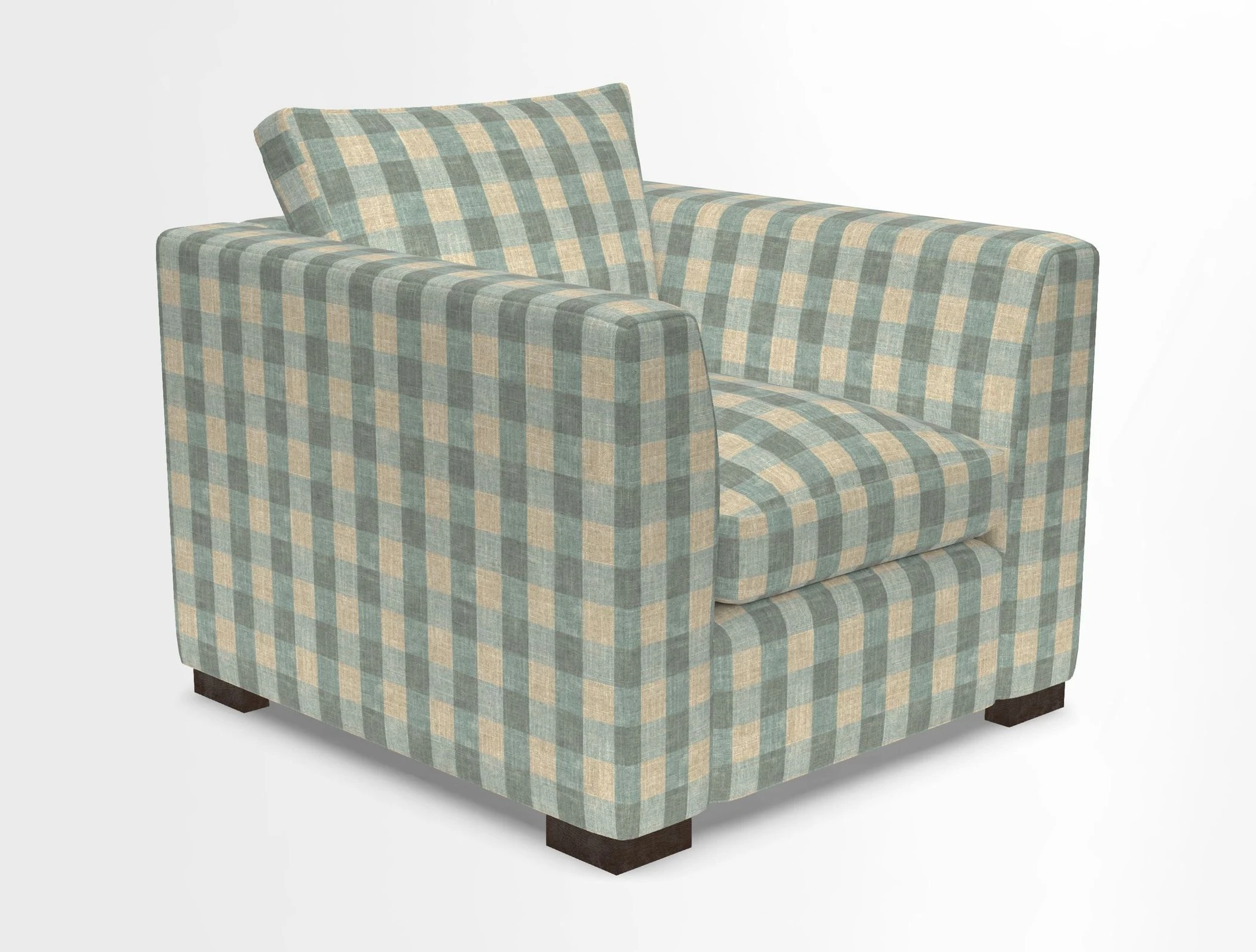 Wadenhoe Chair in Two Tone Plain Biscuit