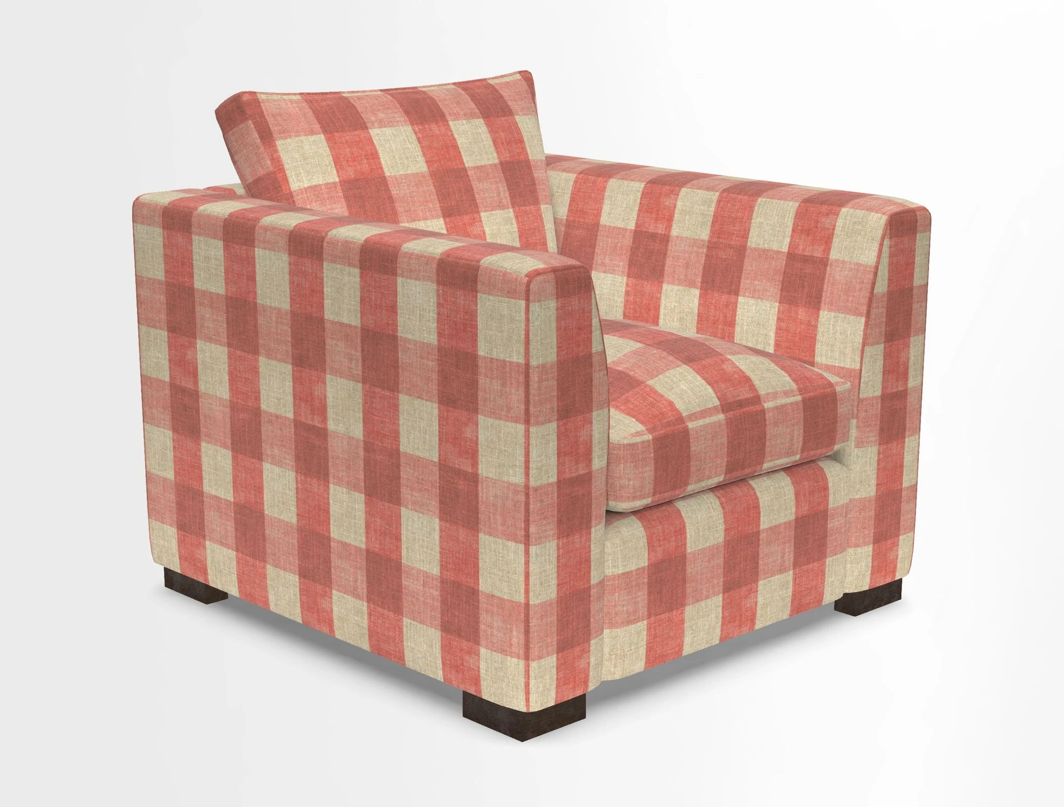 Wadenhoe Chair in Two Tone Plain Biscuit