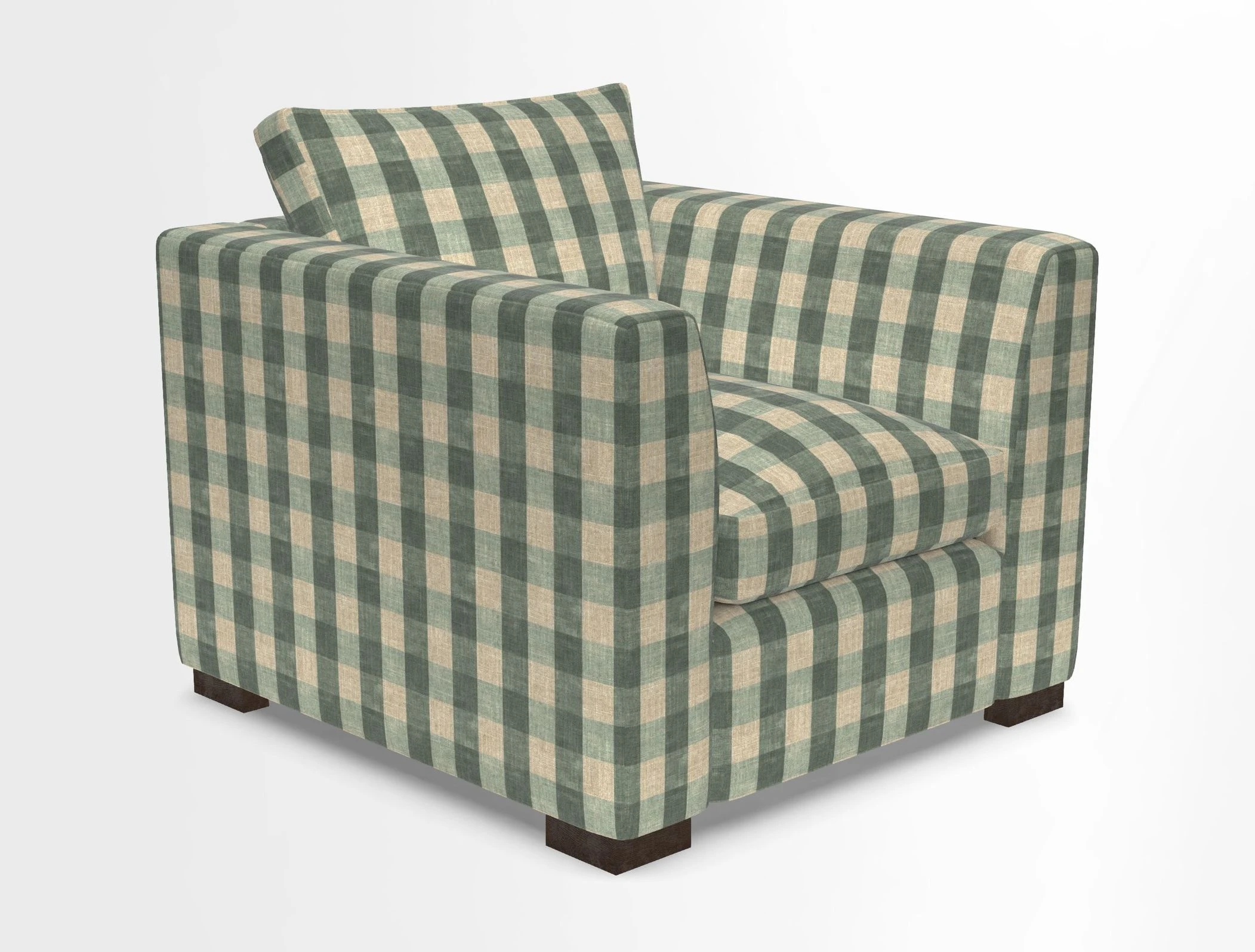 Wadenhoe Chair in Two Tone Plain Biscuit