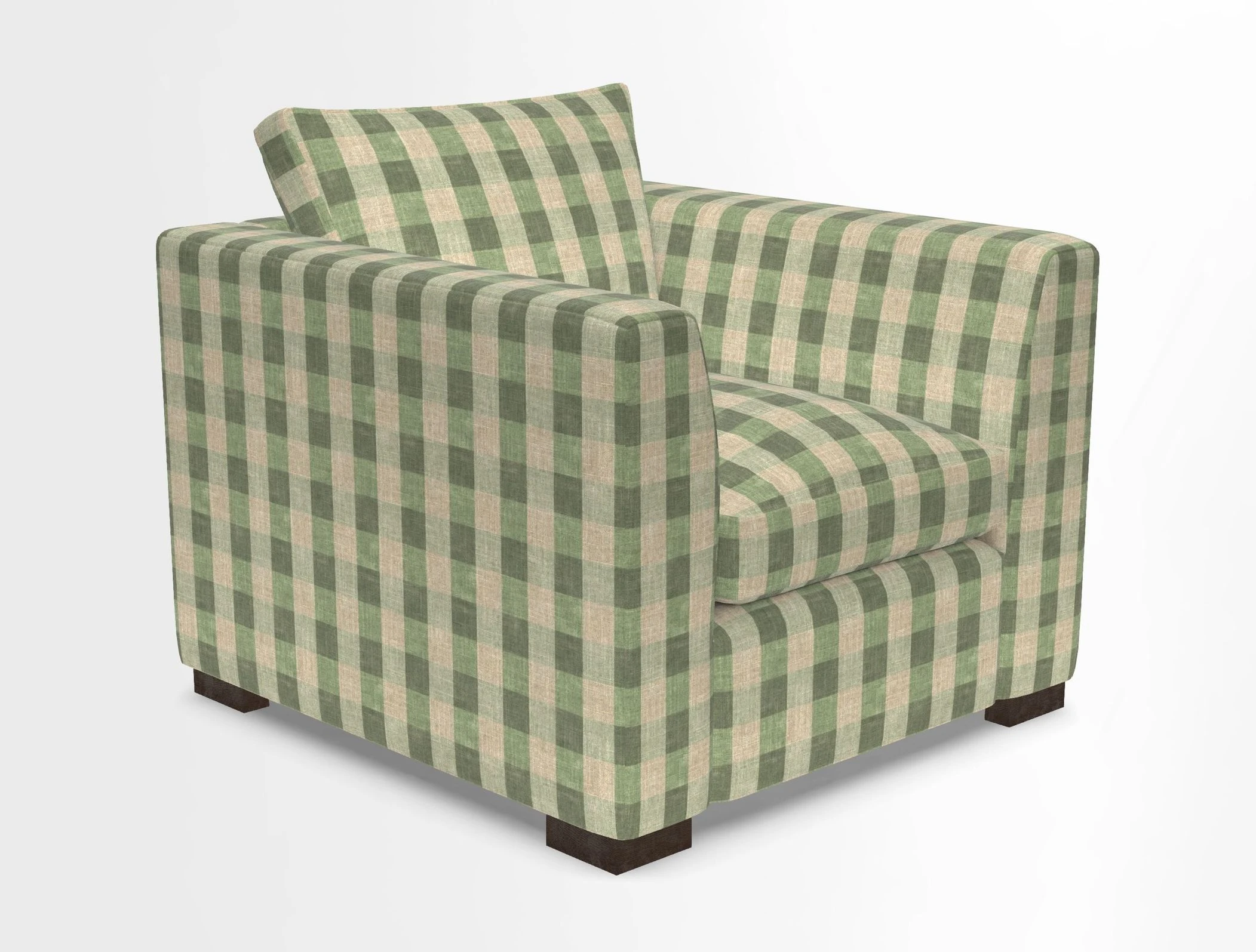 Wadenhoe Chair in Two Tone Plain Biscuit