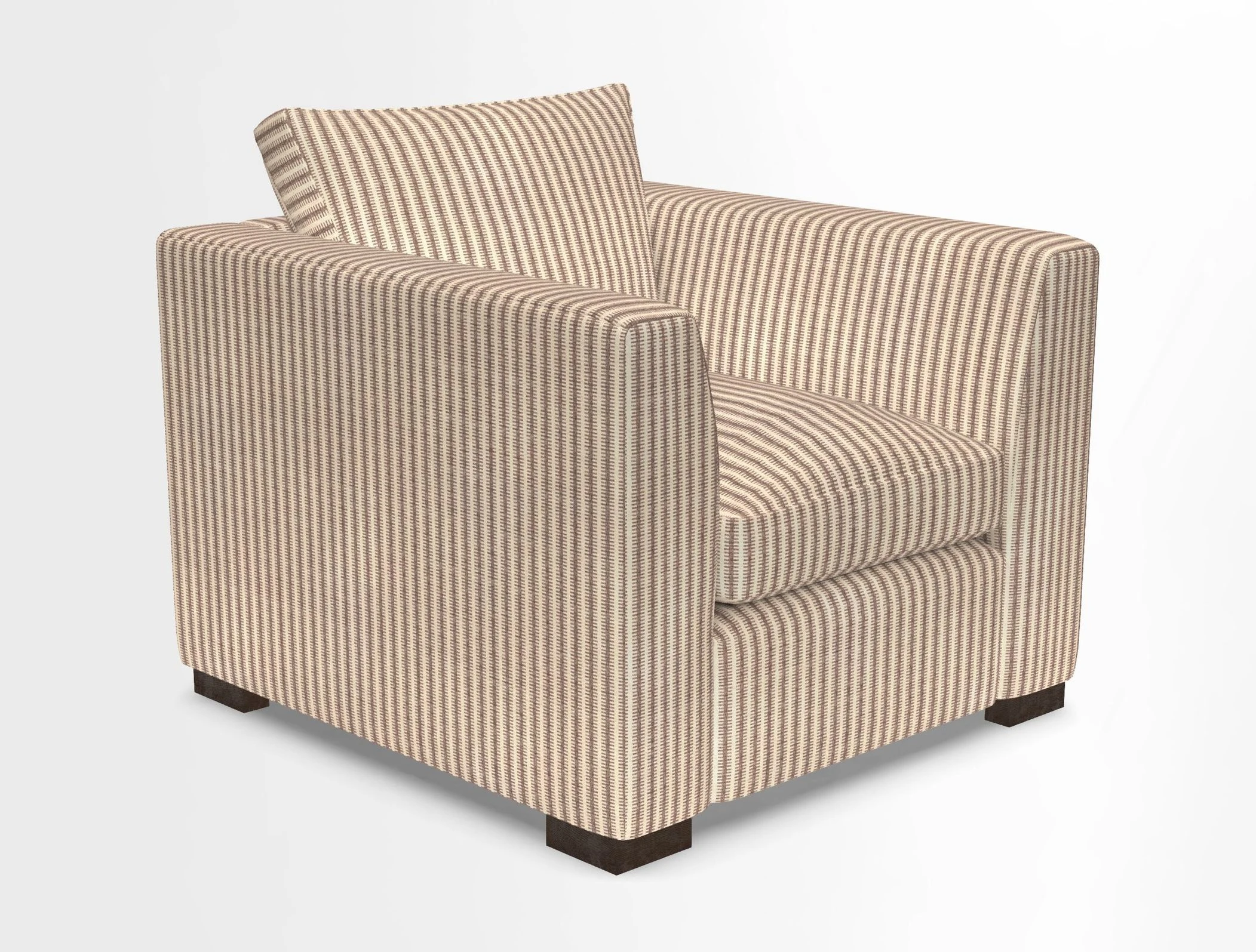 Wadenhoe Chair in Two Tone Plain Biscuit