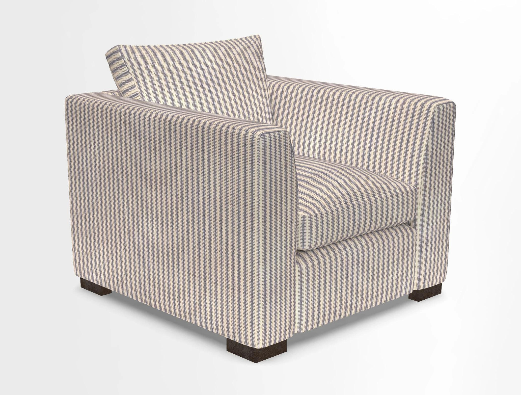 Wadenhoe Chair in Two Tone Plain Biscuit